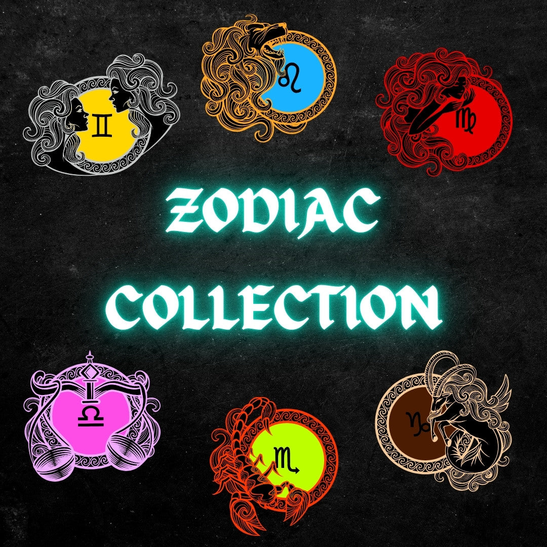 Zodiac Gemini Curved Cap - Light Grey