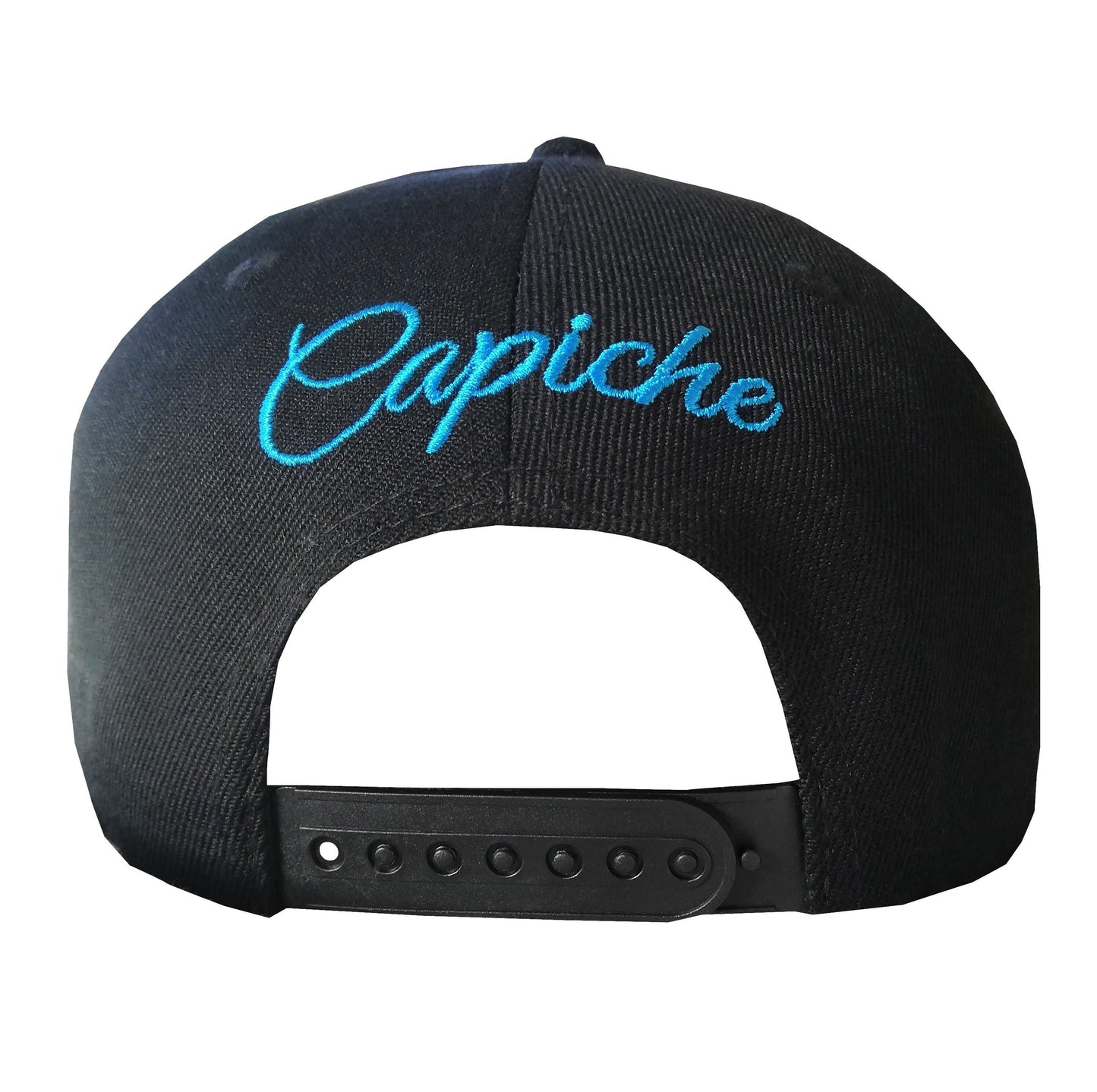 Nyx Snapback - Black/Faux Leather