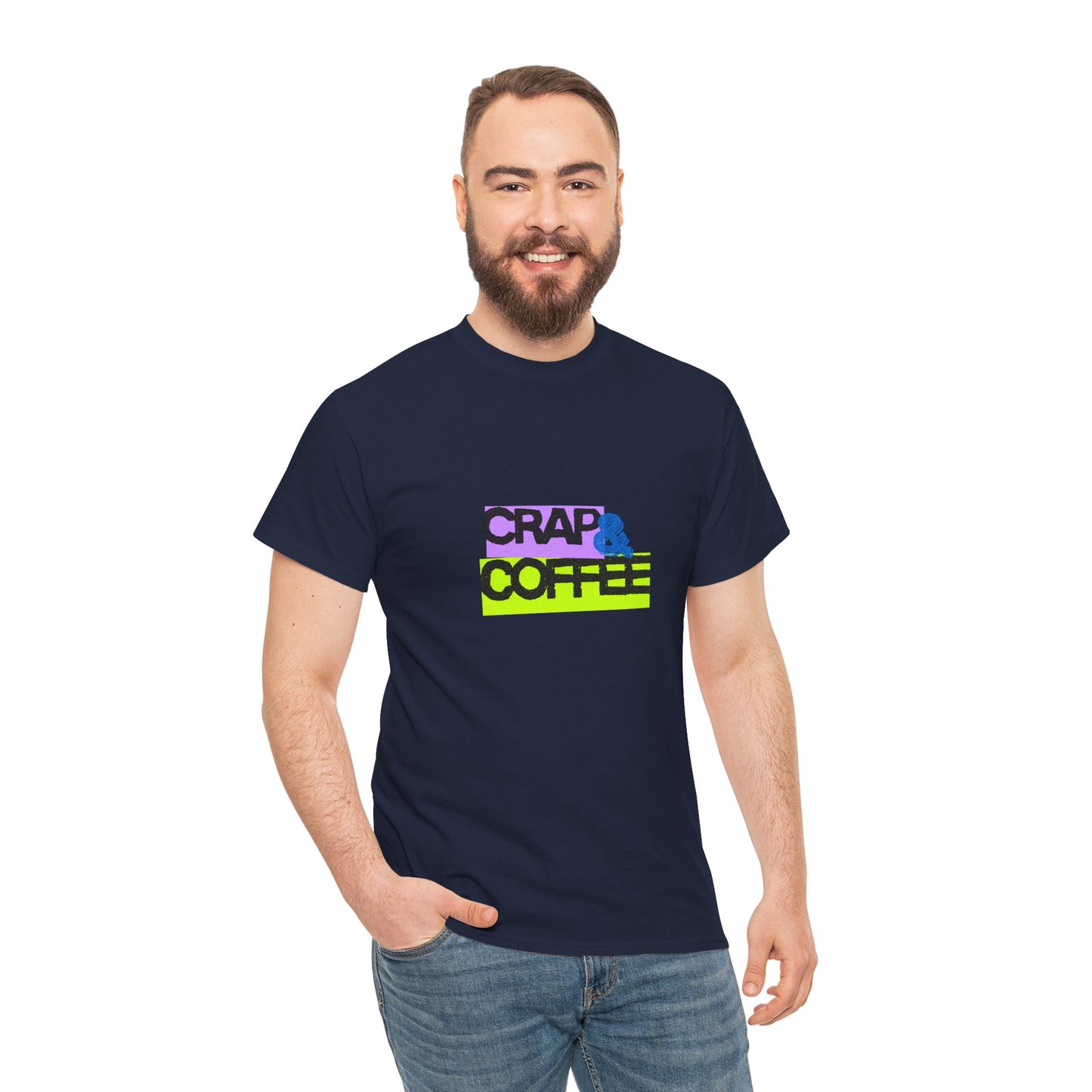Crap & Coffee Unisex Heavy Cotton Tee, Casual T-Shirt for Coffee Lovers, Gift for Coffee Enthusiasts, Fun Quote Tee, Everyday Wear, [...]