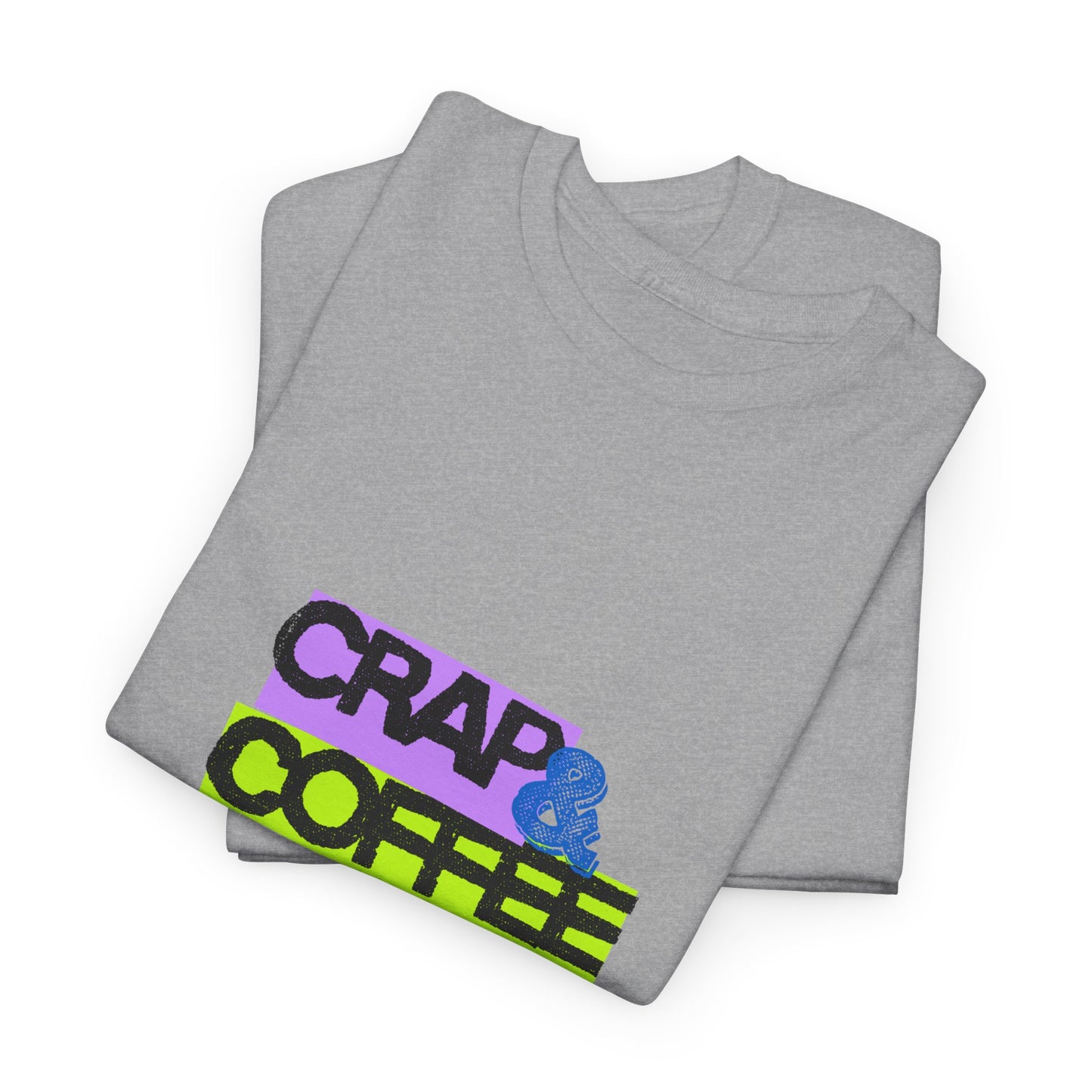 Crap & Coffee Unisex Heavy Cotton Tee, Casual T-Shirt for Coffee Lovers, Gift for Coffee Enthusiasts, Fun Quote Tee, Everyday Wear, [...]