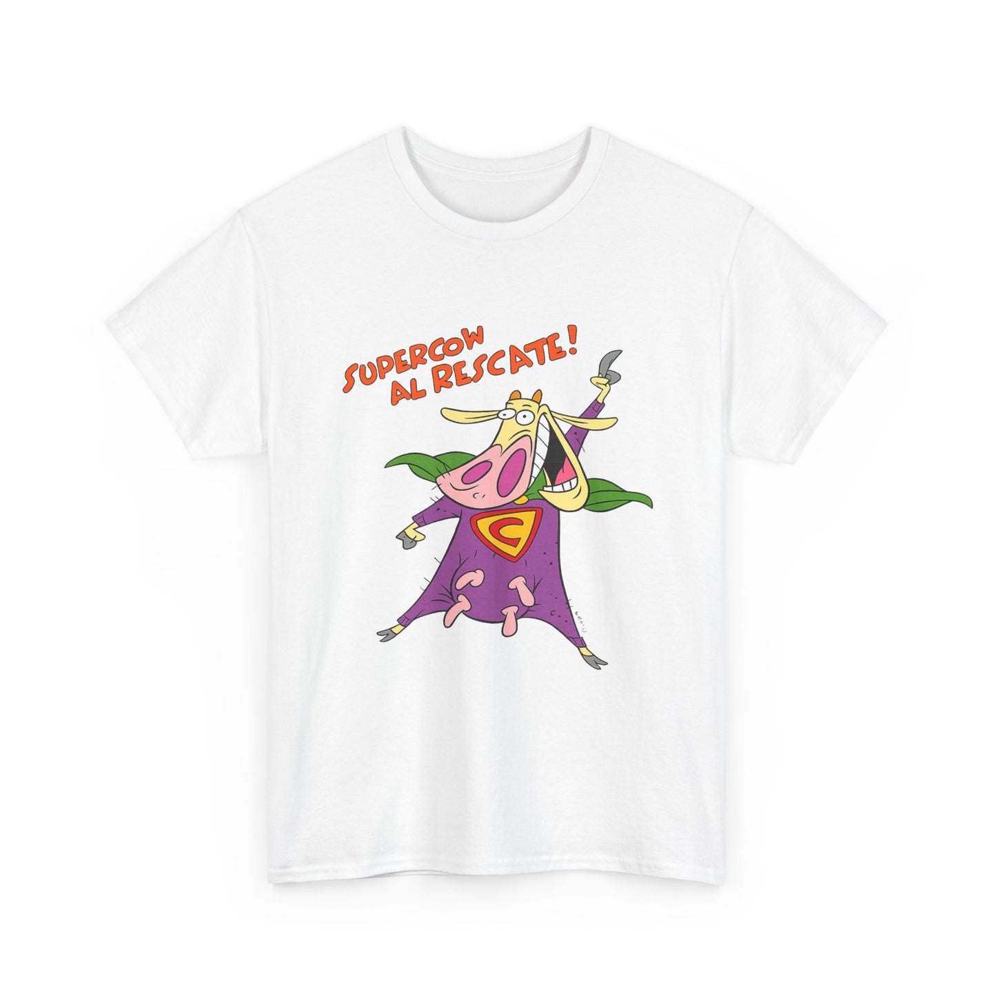 Funny Cartoon Dexter / Supercow Unisex T-shirt