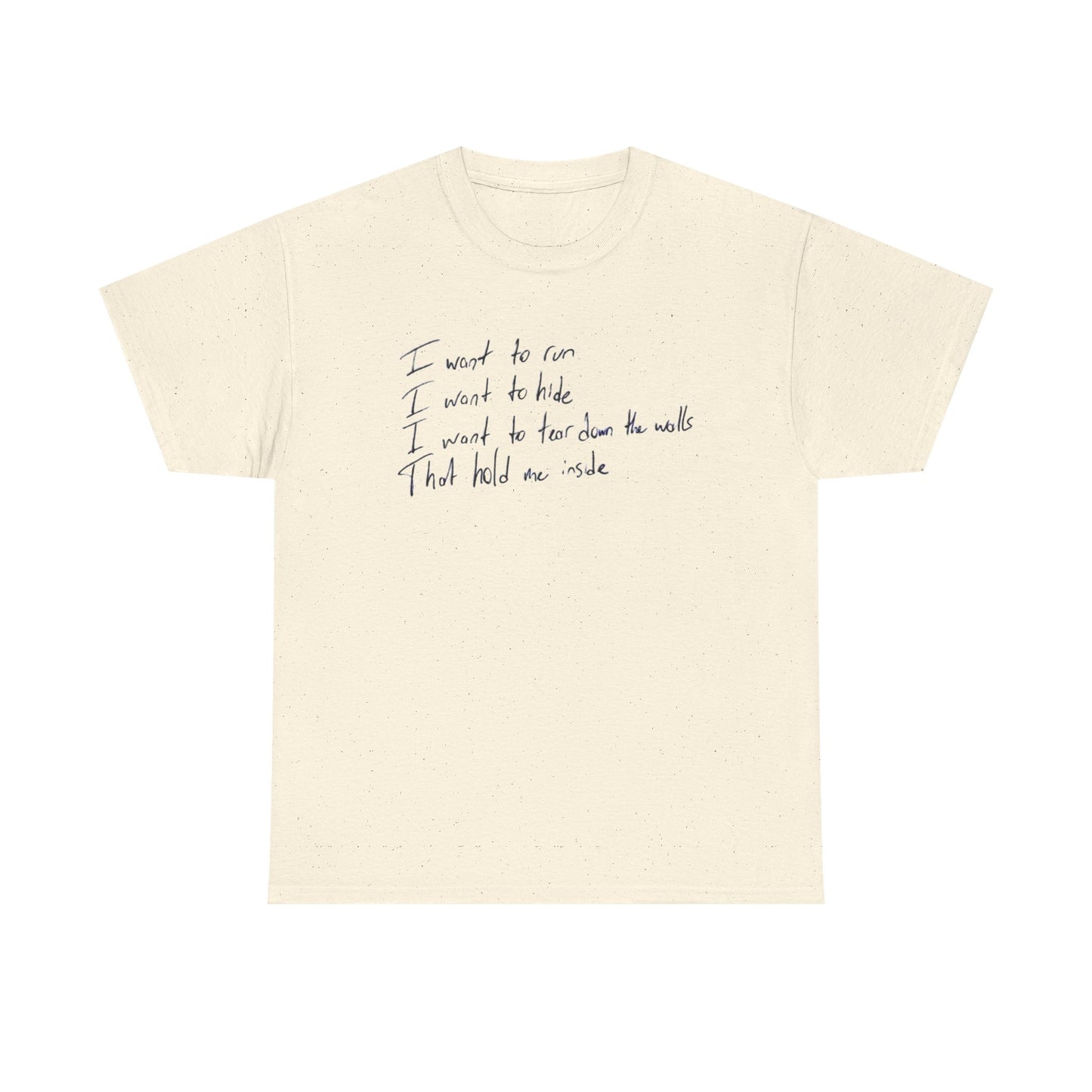 u2 inspired song text T-Shirt