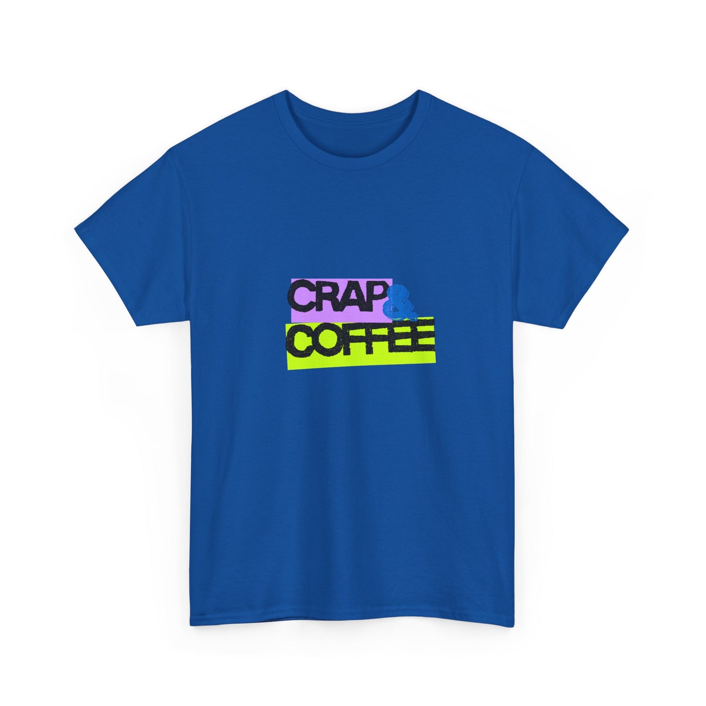 Crap & Coffee Unisex Heavy Cotton Tee, Casual T-Shirt for Coffee Lovers, Gift for Coffee Enthusiasts, Fun Quote Tee, Everyday Wear, [...]