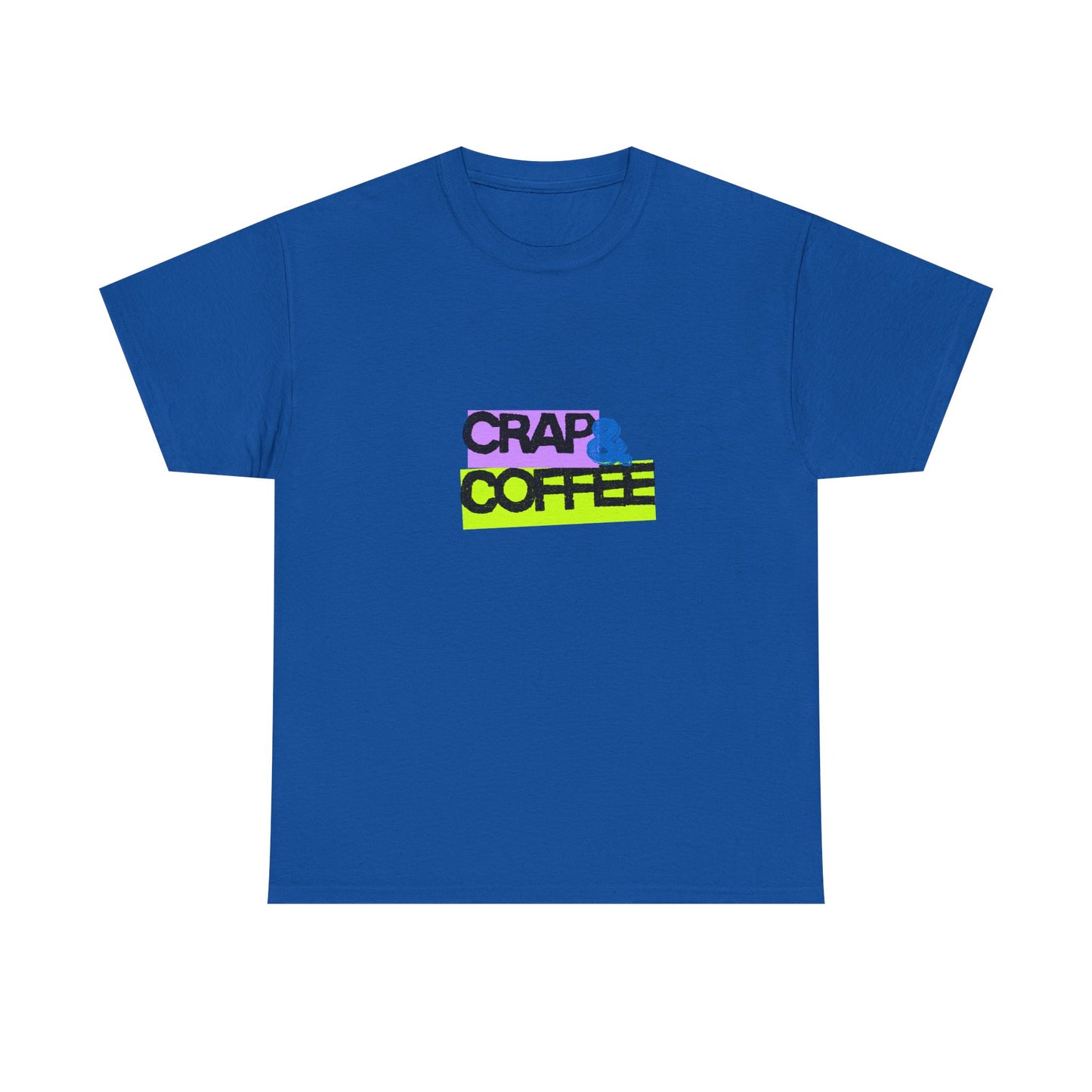 Crap & Coffee Unisex Heavy Cotton Tee, Casual T-Shirt for Coffee Lovers, Gift for Coffee Enthusiasts, Fun Quote Tee, Everyday Wear, [...]
