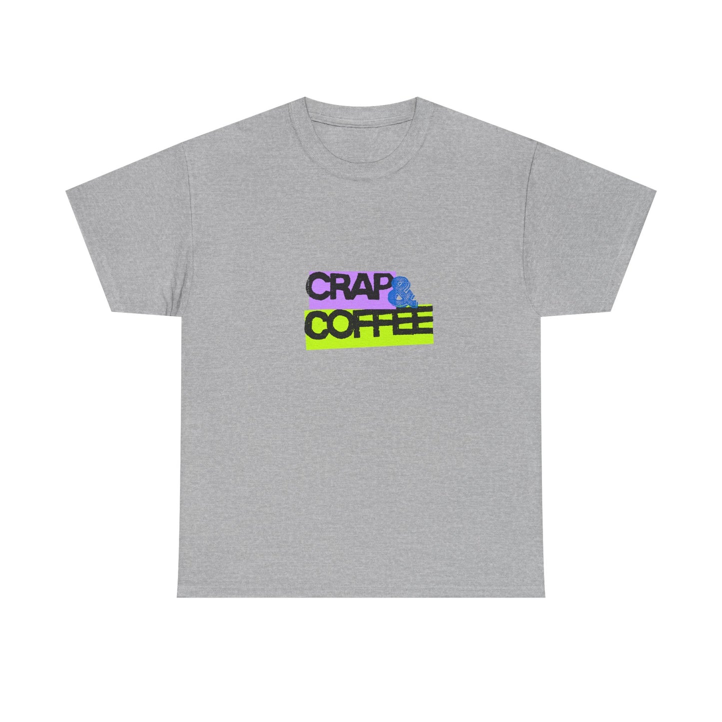 Crap & Coffee Unisex Heavy Cotton Tee, Casual T-Shirt for Coffee Lovers, Gift for Coffee Enthusiasts, Fun Quote Tee, Everyday Wear, [...]