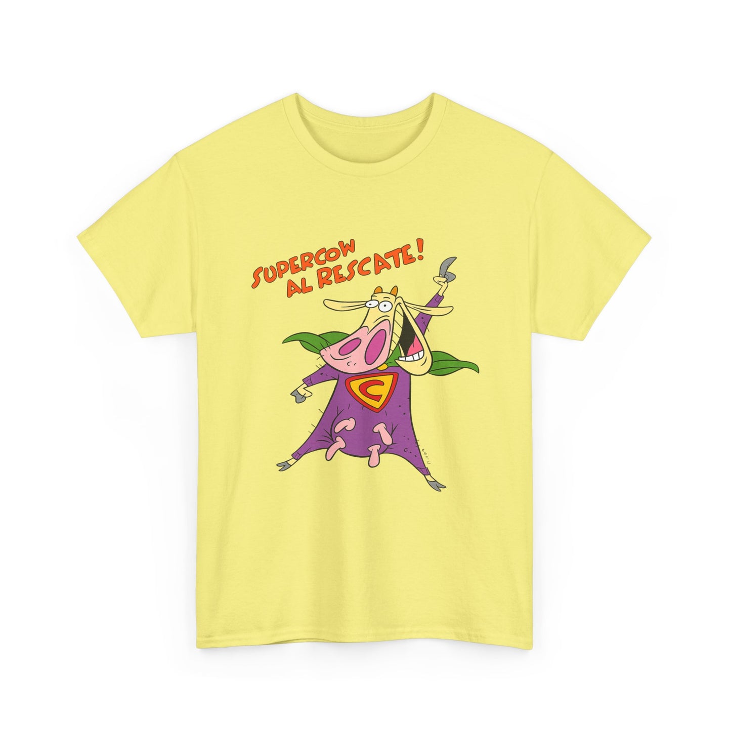 Funny Cartoon Dexter / Supercow Unisex T-shirt