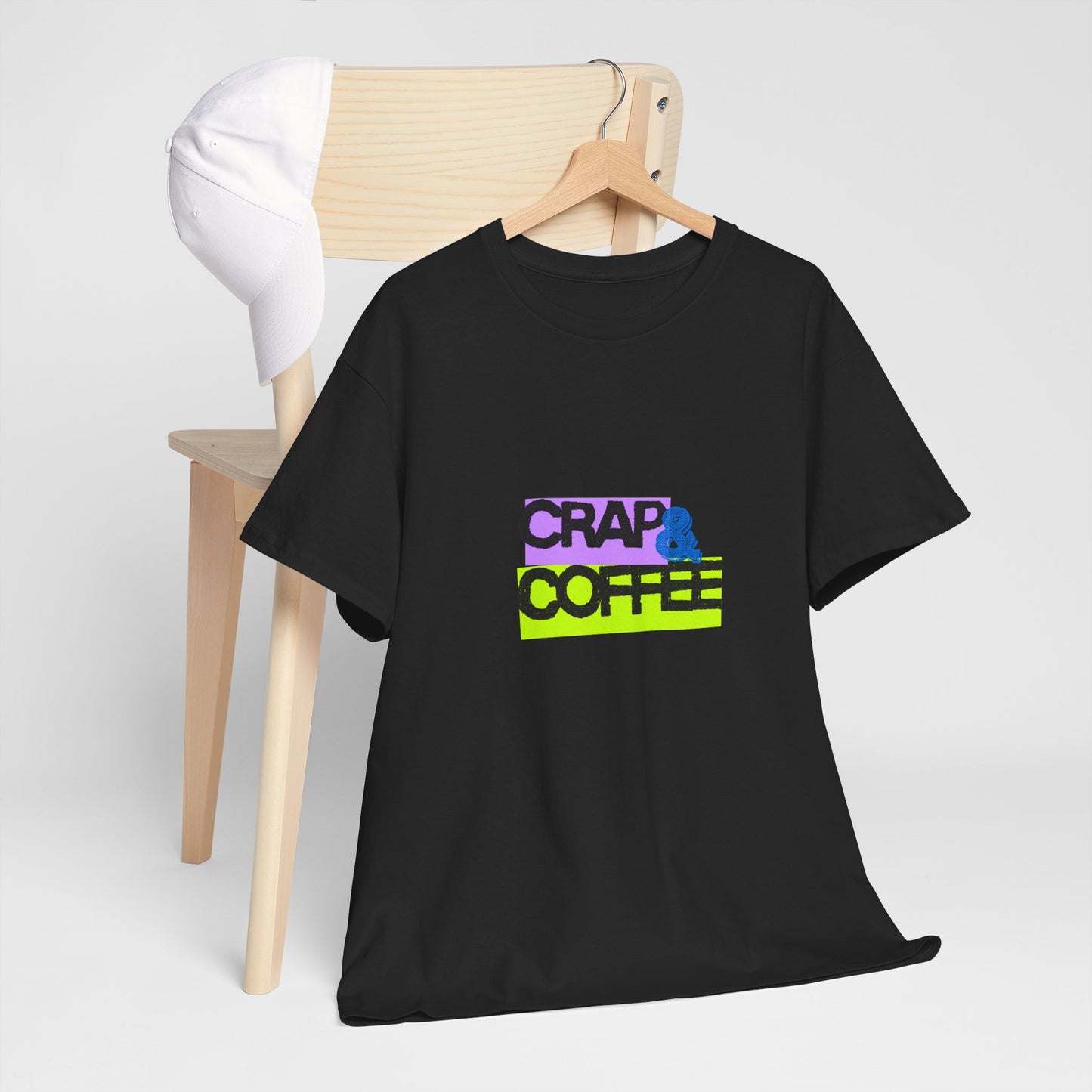 Crap & Coffee Unisex Heavy Cotton Tee, Casual T-Shirt for Coffee Lovers, Gift for Coffee Enthusiasts, Fun Quote Tee, Everyday Wear, [...]