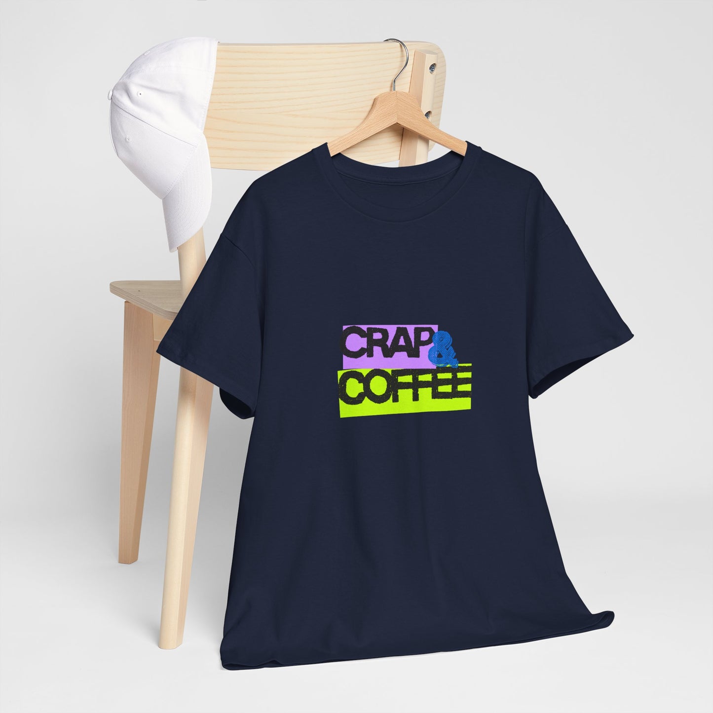 Crap & Coffee Unisex Heavy Cotton Tee, Casual T-Shirt for Coffee Lovers, Gift for Coffee Enthusiasts, Fun Quote Tee, Everyday Wear, [...]