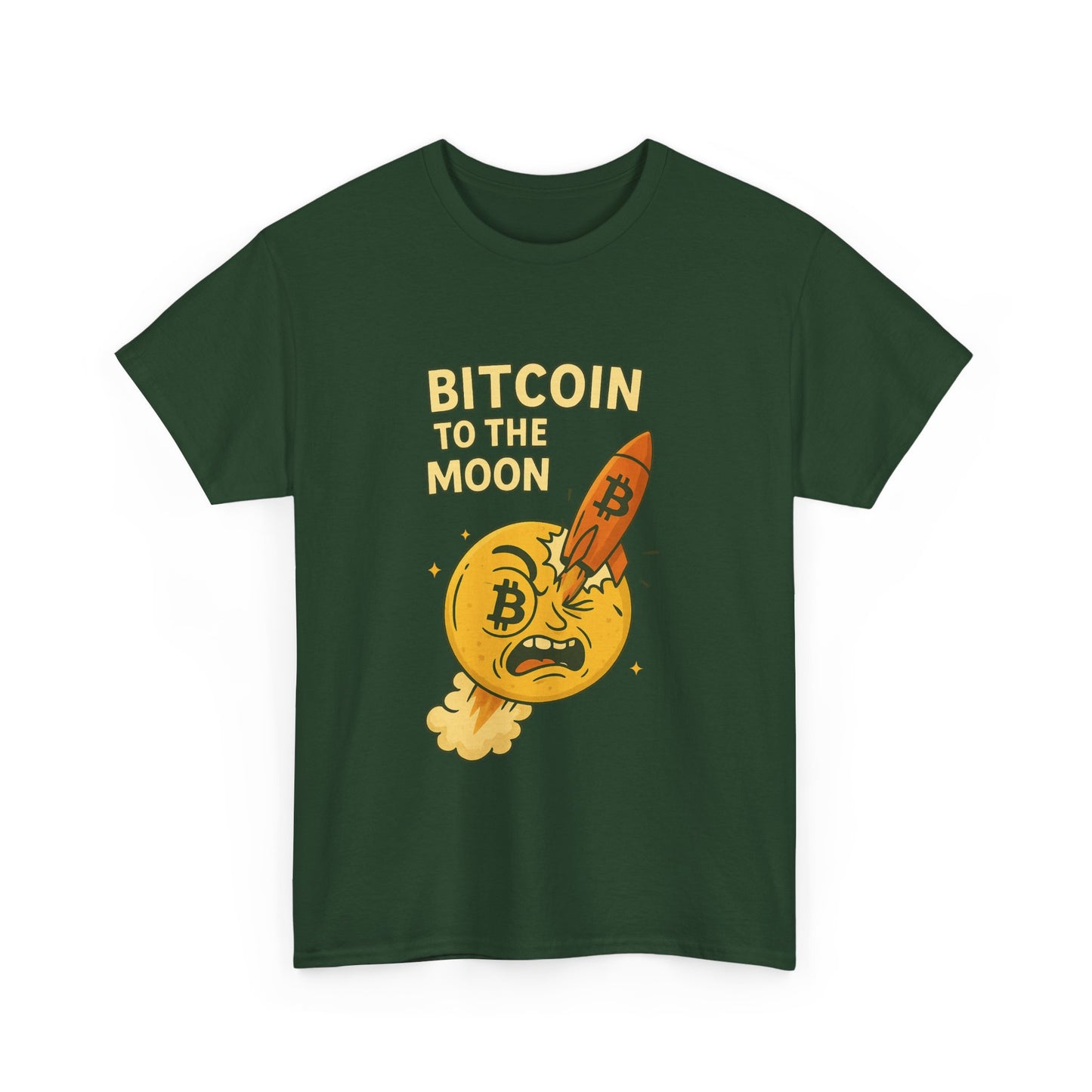 Bitcoin to the Moon Tee