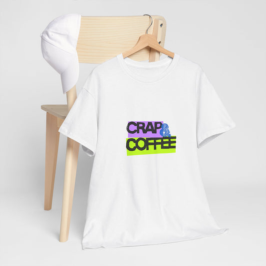 Crap & Coffee Unisex Heavy Cotton Tee, Casual T-Shirt for Coffee Lovers, Gift for Coffee Enthusiasts, Fun Quote Tee, Everyday Wear, [...]