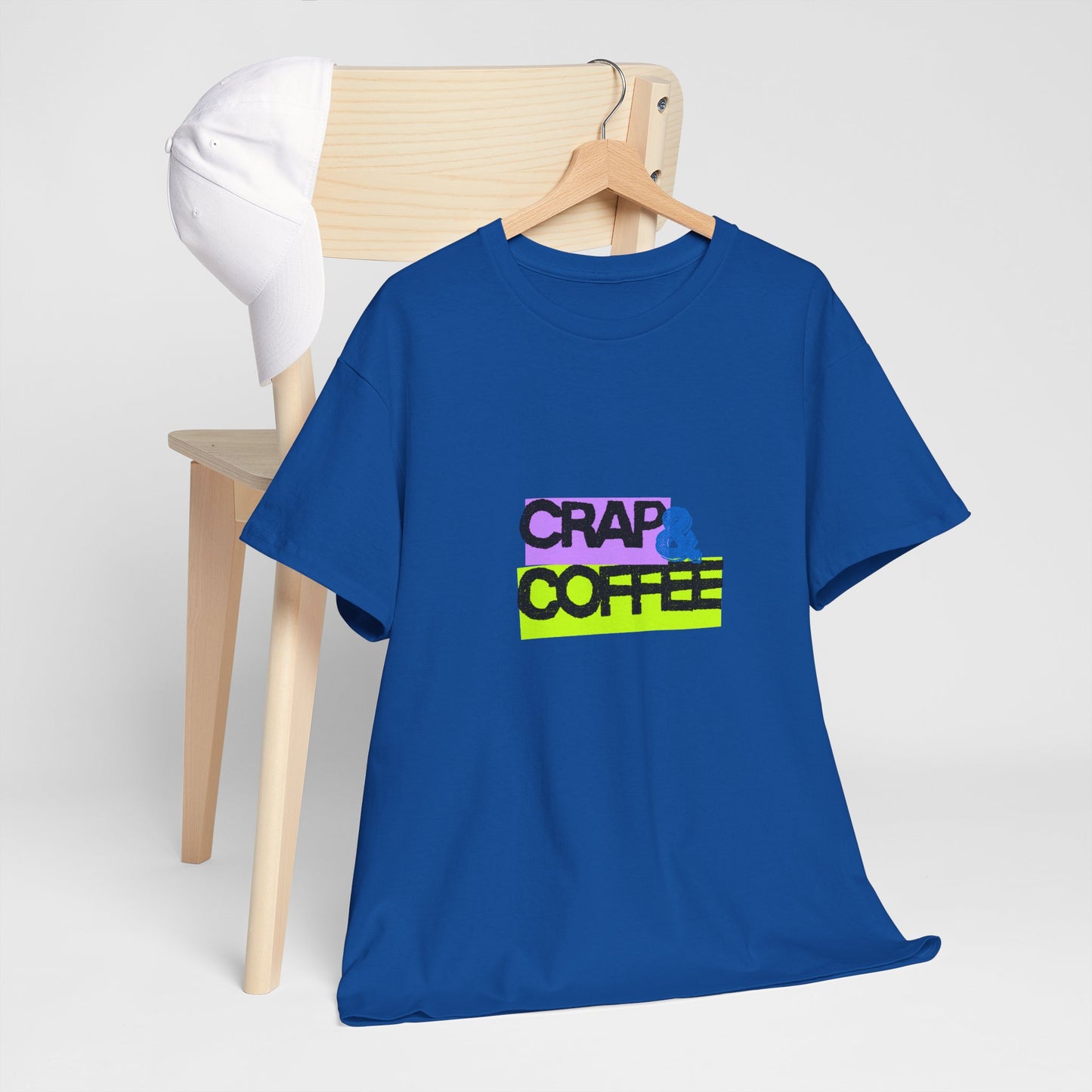 Crap & Coffee Unisex Heavy Cotton Tee, Casual T-Shirt for Coffee Lovers, Gift for Coffee Enthusiasts, Fun Quote Tee, Everyday Wear, [...]