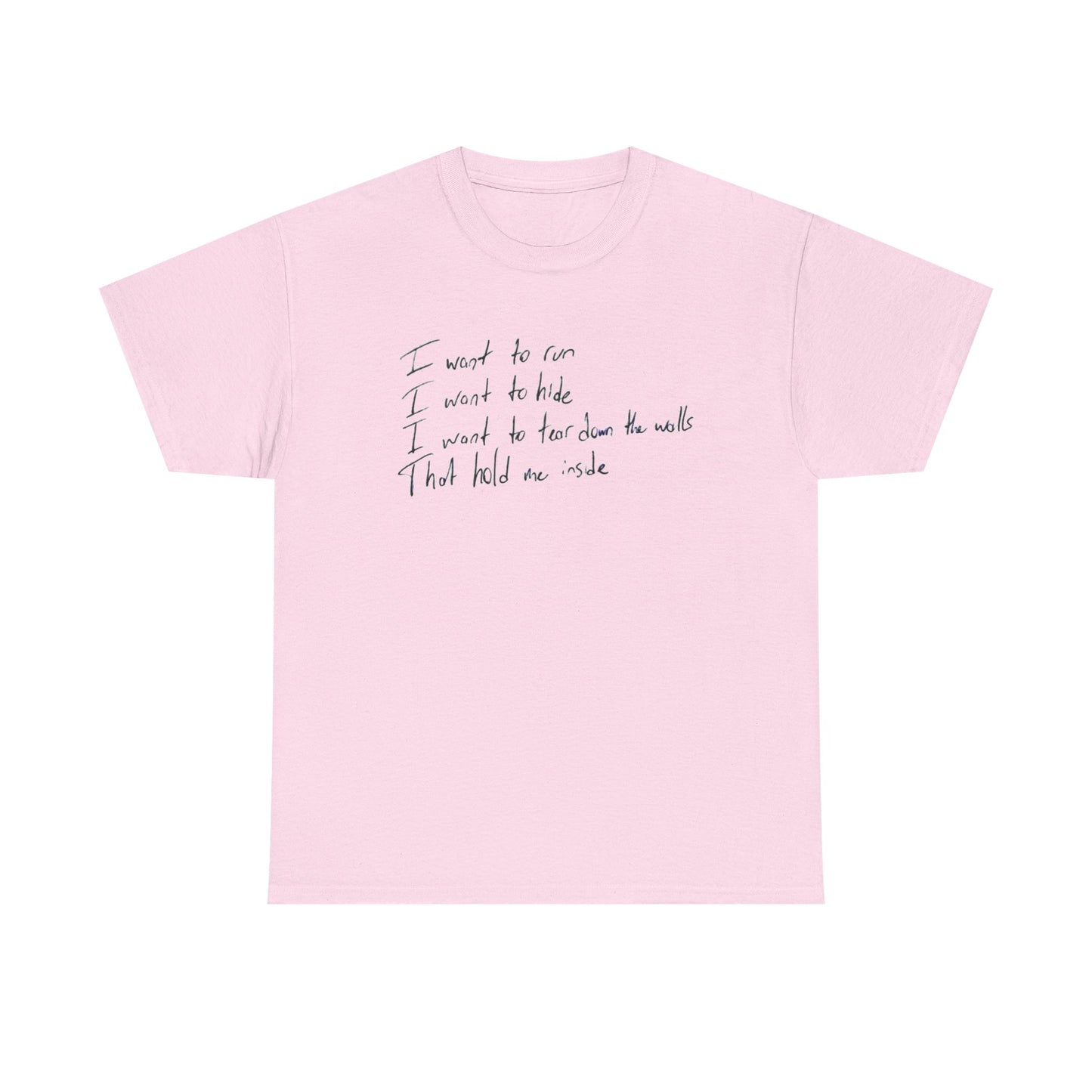 u2 inspired song text T-Shirt