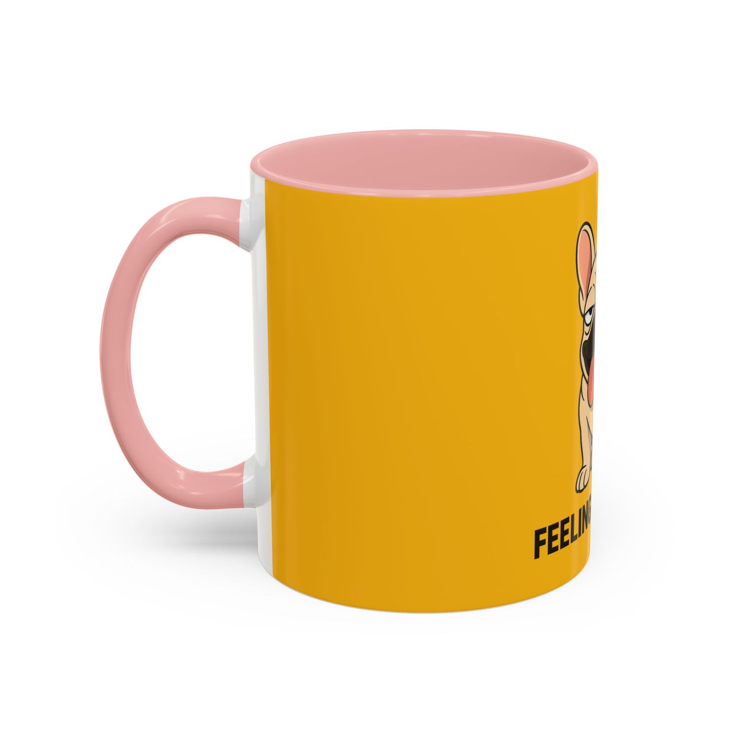 Kaffeetasse mit Pfotenakzent, lustiges Geschenk für Hundeliebhaber, 325 ml 