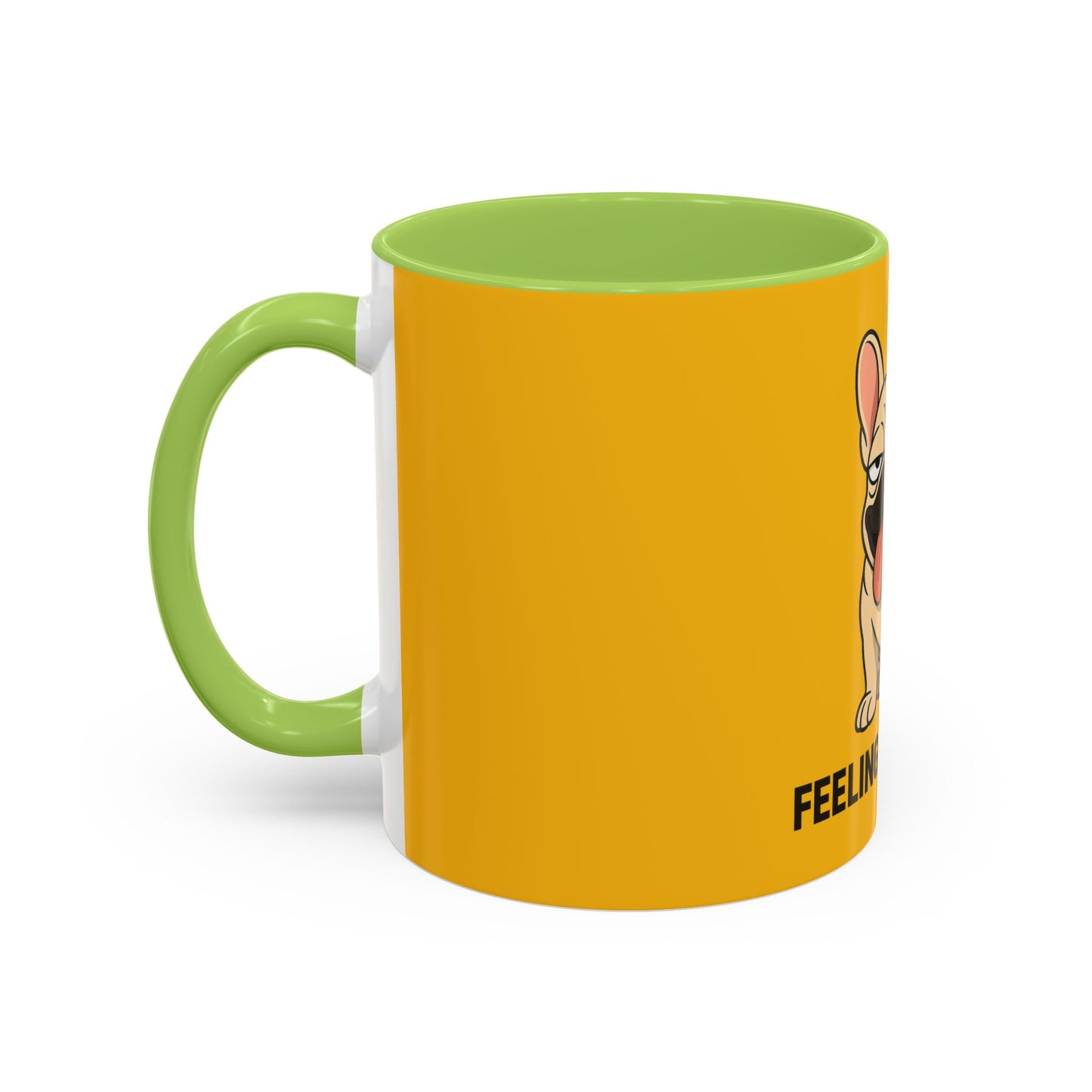 Kaffeetasse mit Pfotenakzent, lustiges Geschenk für Hundeliebhaber, 325 ml 