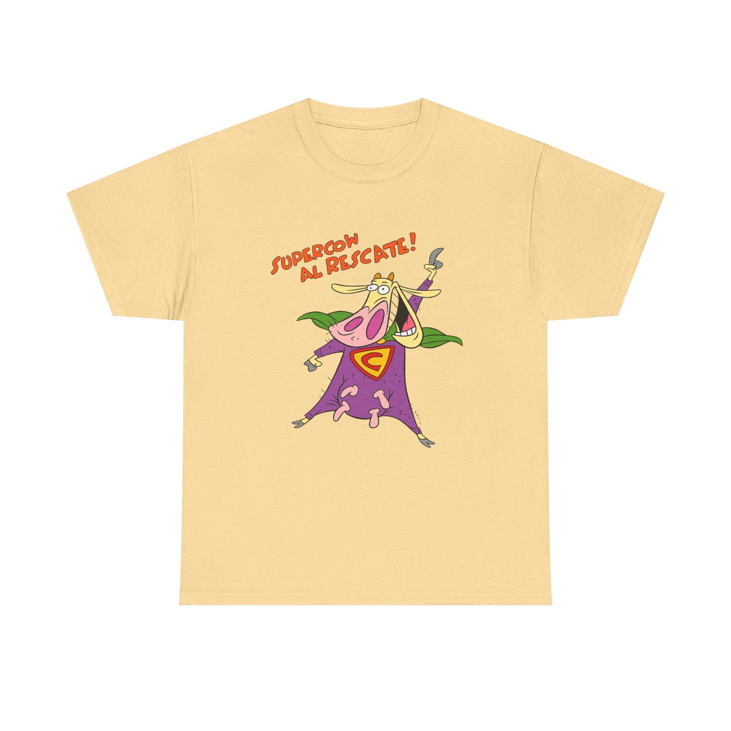 Funny Cartoon Dexter / Supercow Unisex T-shirt