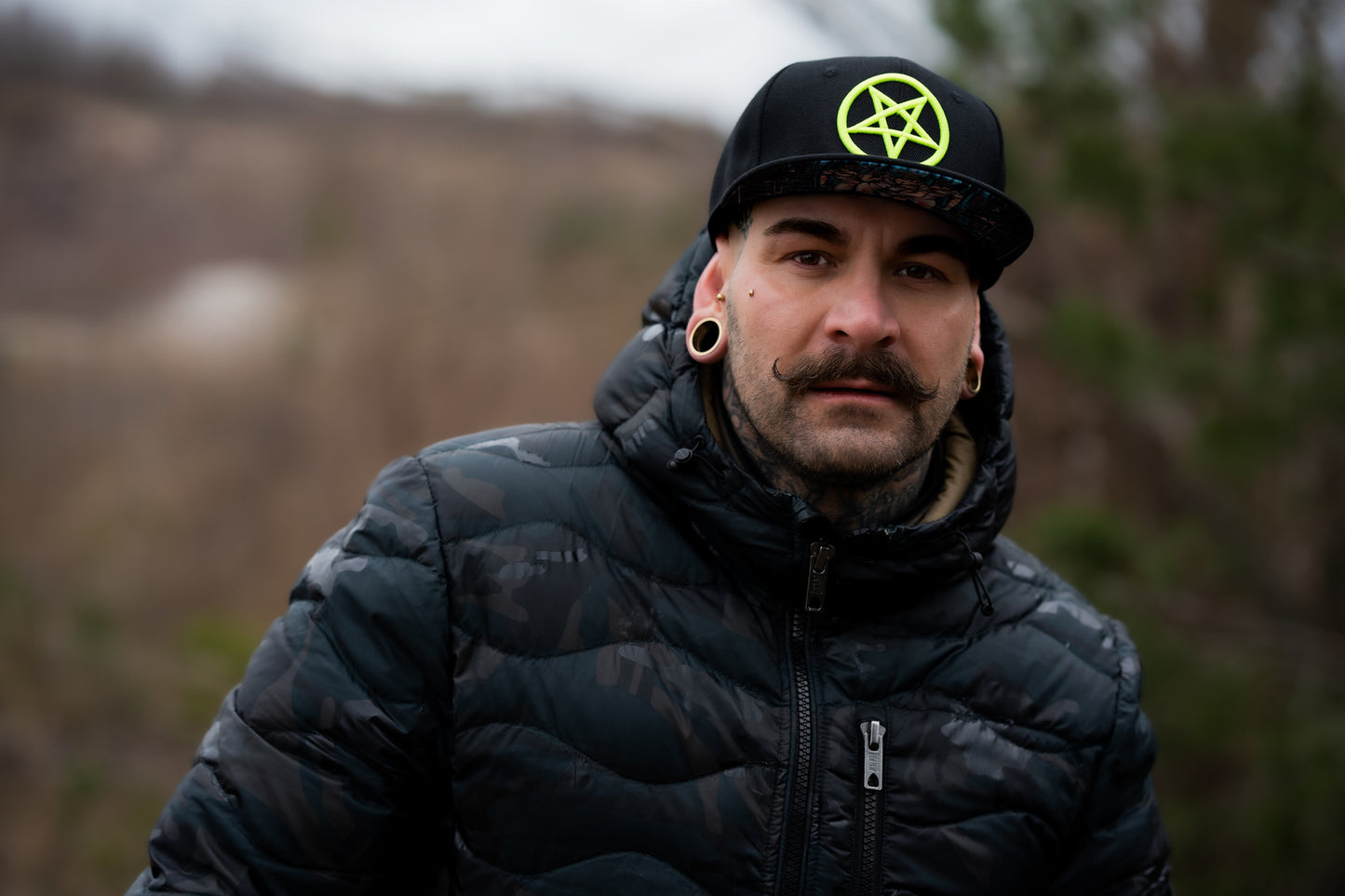 Cursed Nurse Snapback - Black