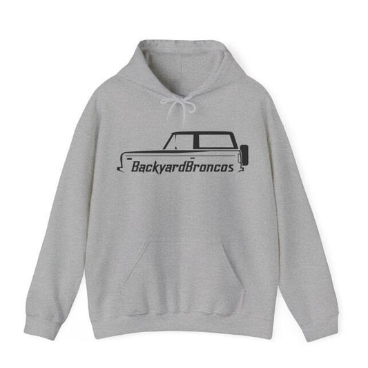 Men's Backyard Car Hoodie