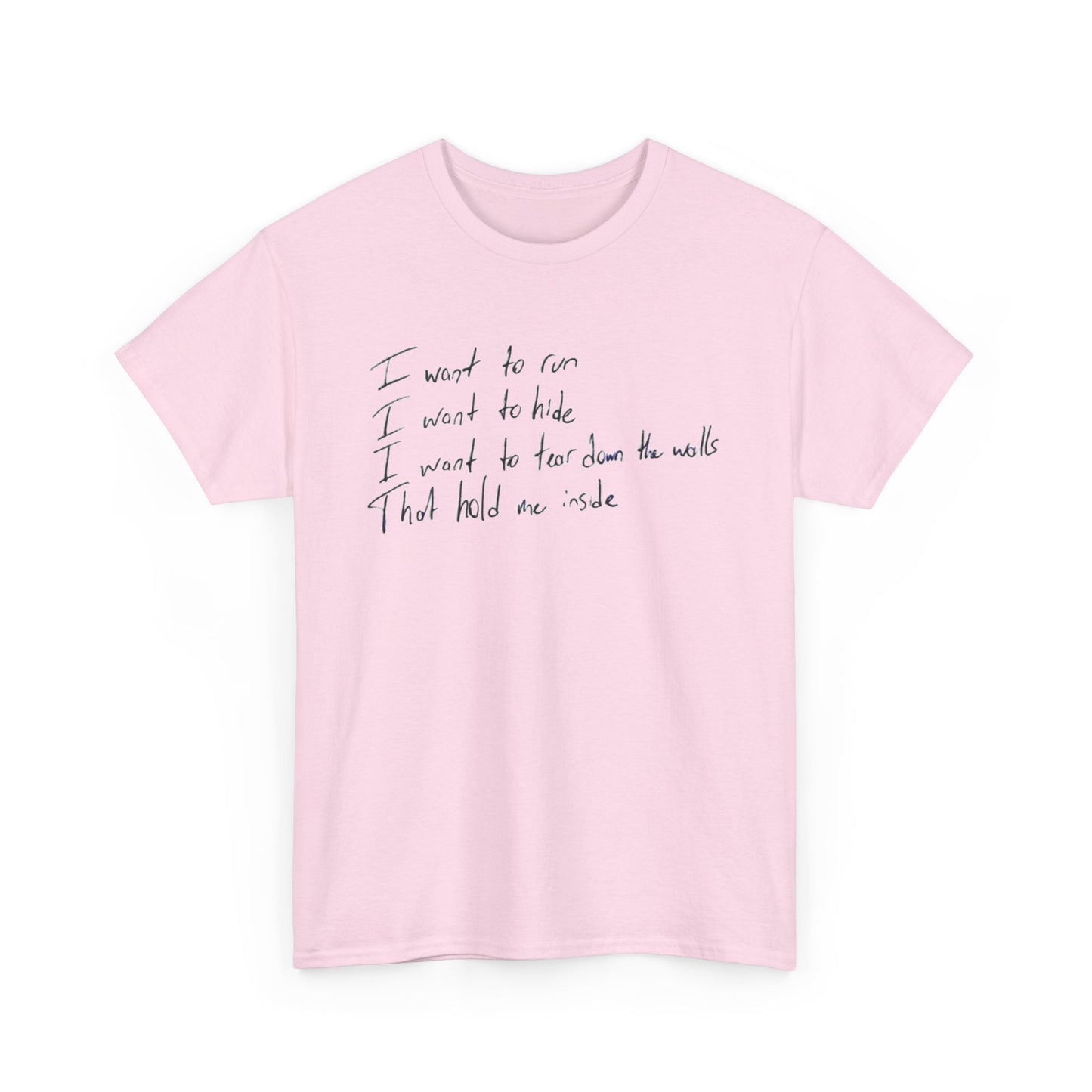 u2 inspired song text T-Shirt