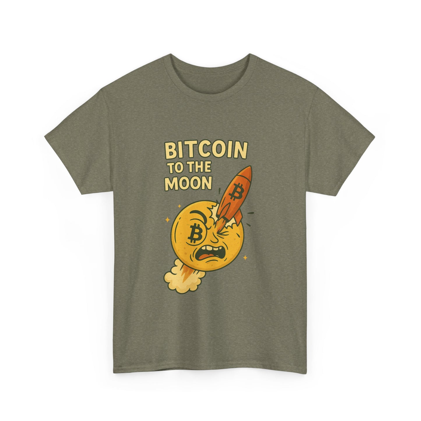 Bitcoin to the Moon Tee