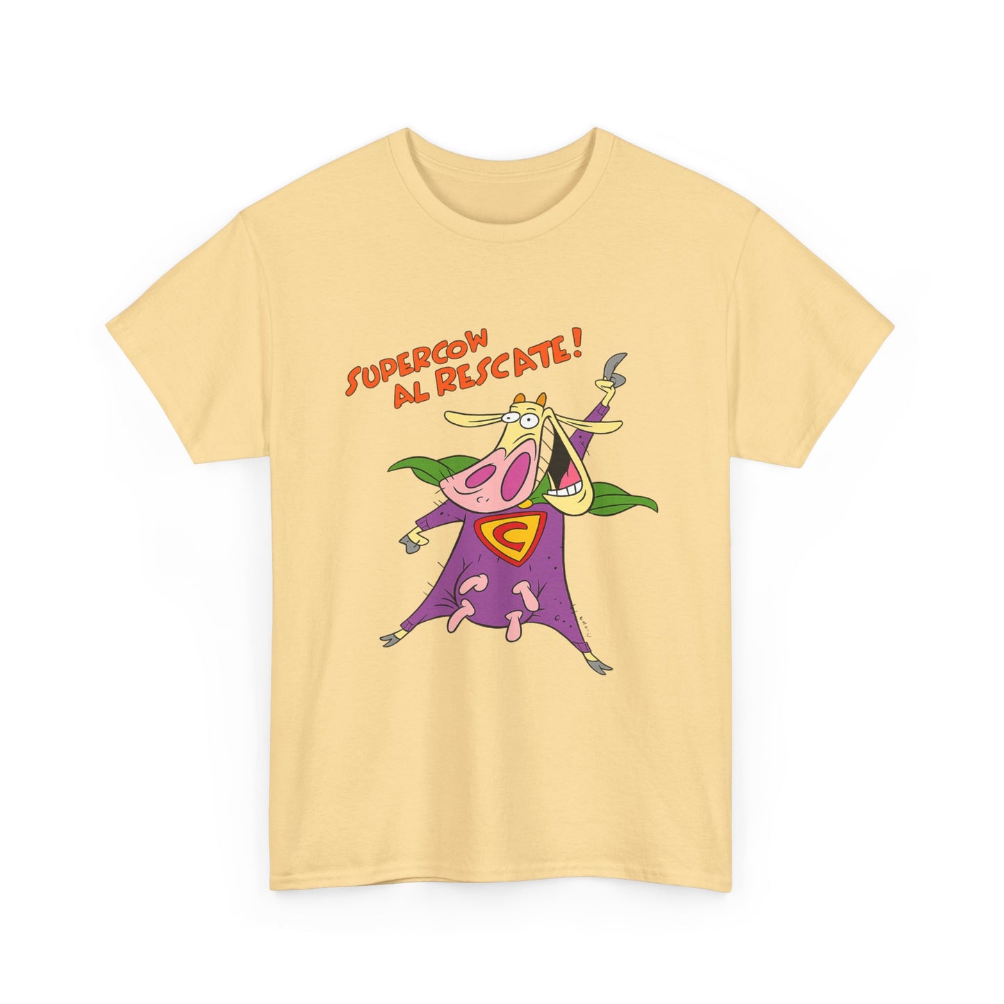 Funny Cartoon Dexter / Supercow Unisex T-shirt