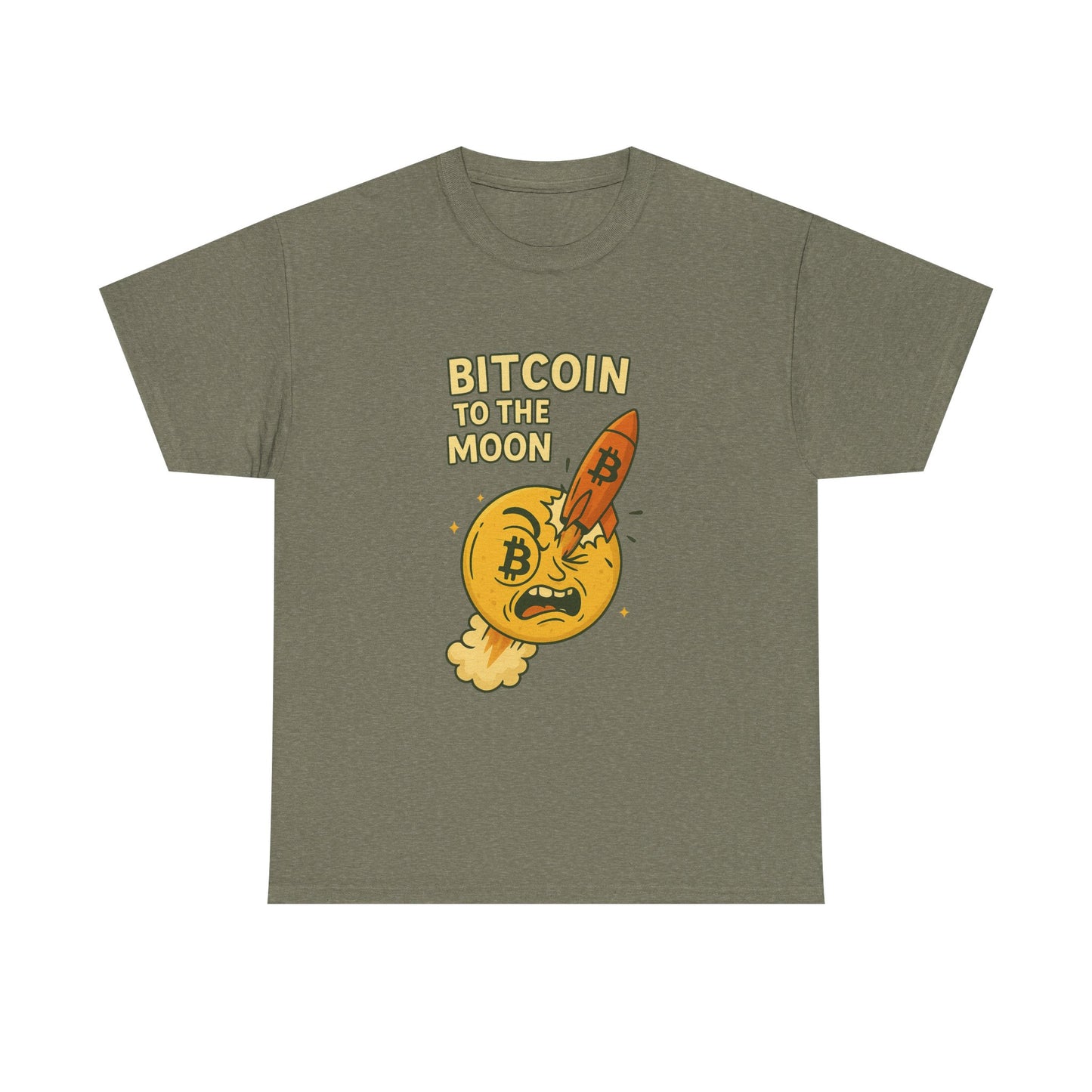 Bitcoin to the Moon Tee