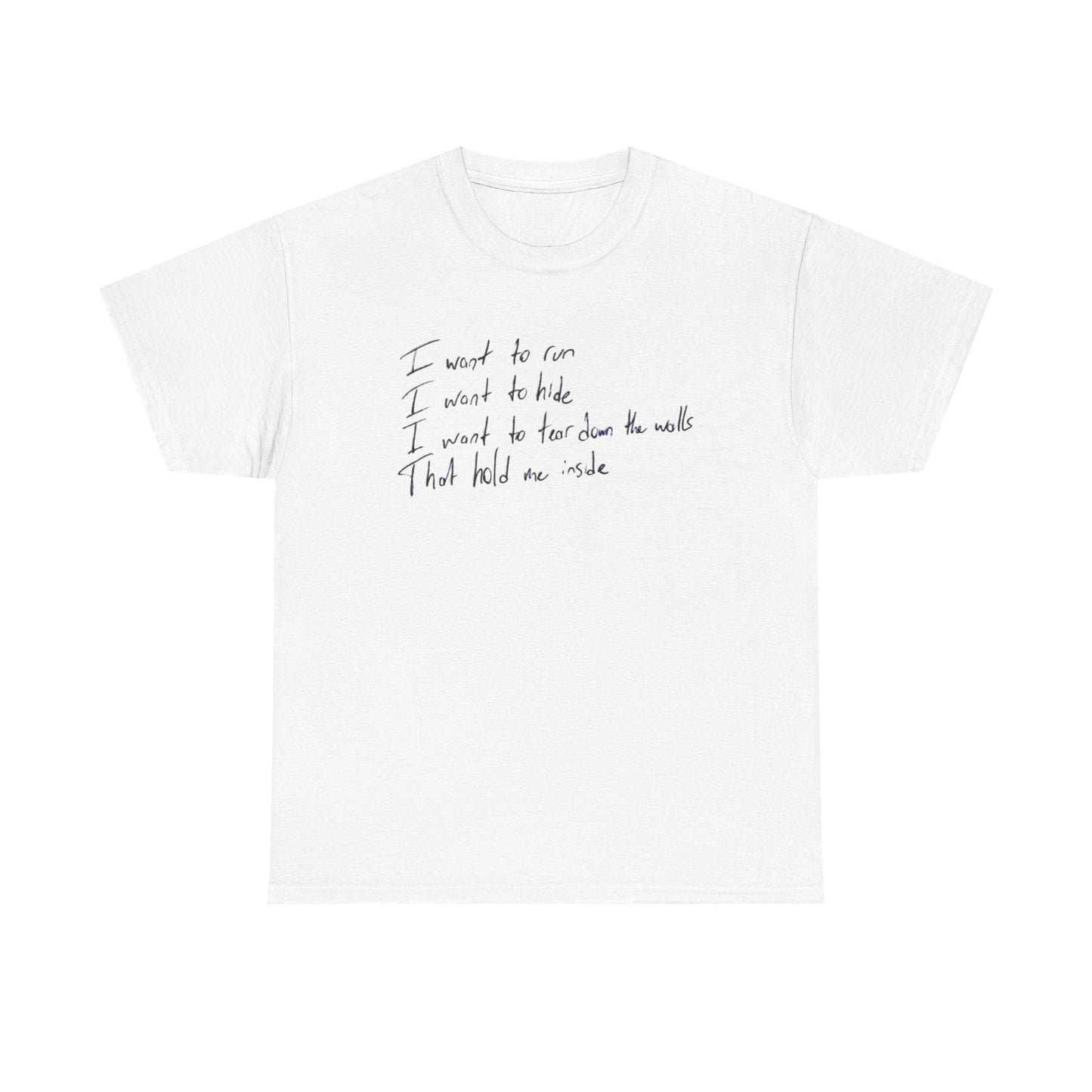 u2 inspired song text T-Shirt
