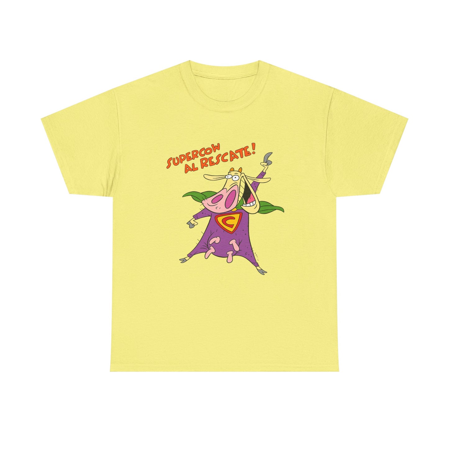 Funny Cartoon Dexter / Supercow Unisex T-shirt