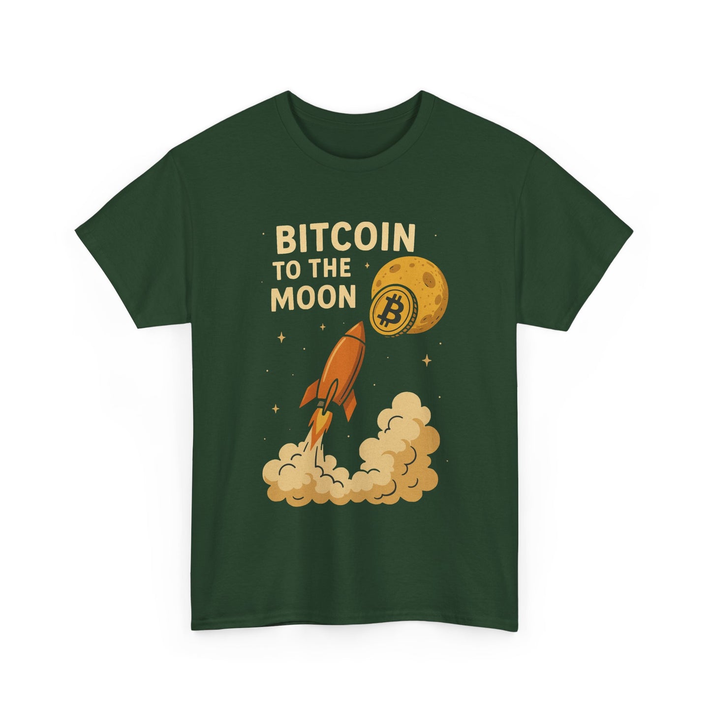 Bitcoin to the Moon Tee