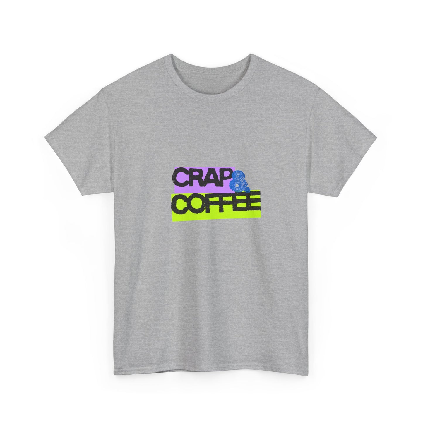 Crap & Coffee Unisex Heavy Cotton Tee, Casual T-Shirt for Coffee Lovers, Gift for Coffee Enthusiasts, Fun Quote Tee, Everyday Wear, [...]