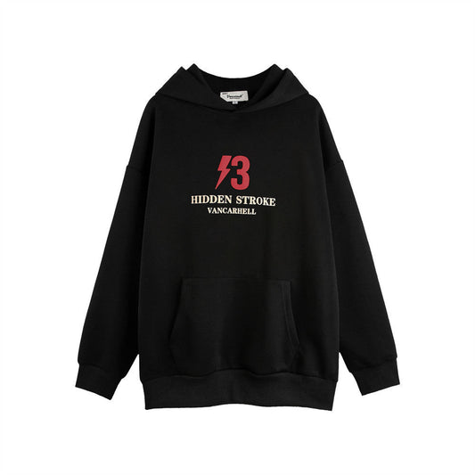 Men's Lightning Printed Hoodie
