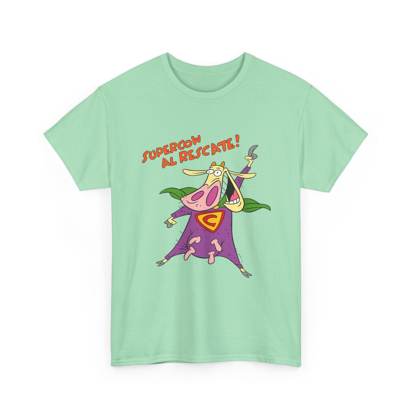 Funny Cartoon Dexter / Supercow Unisex T-shirt