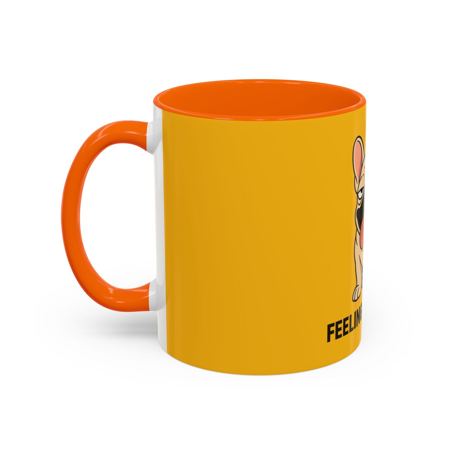Kaffeetasse mit Pfotenakzent, lustiges Geschenk für Hundeliebhaber, 325 ml 