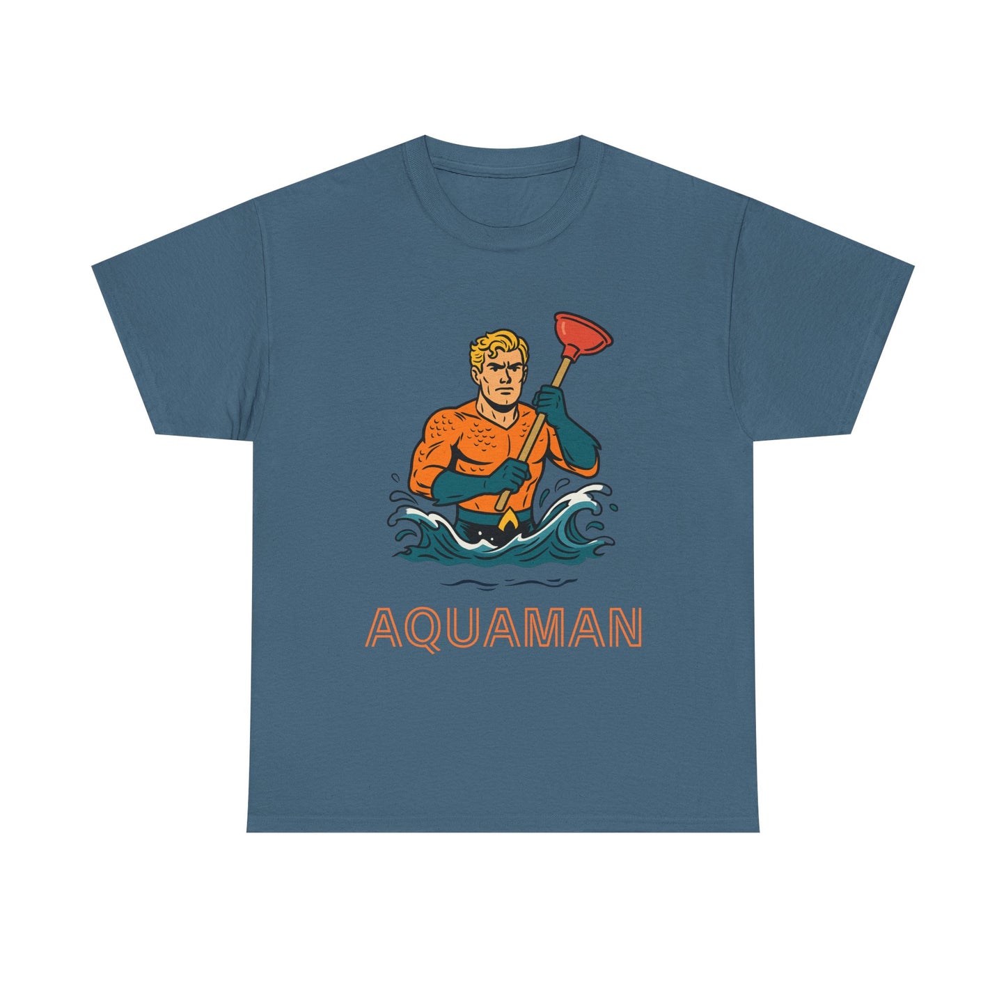 T-shirt unisexe parodie drôle d'Aquaman