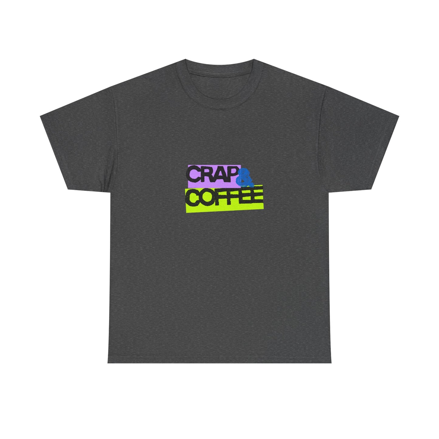 Crap & Coffee Unisex Heavy Cotton Tee, Casual T-Shirt for Coffee Lovers, Gift for Coffee Enthusiasts, Fun Quote Tee, Everyday Wear, [...]