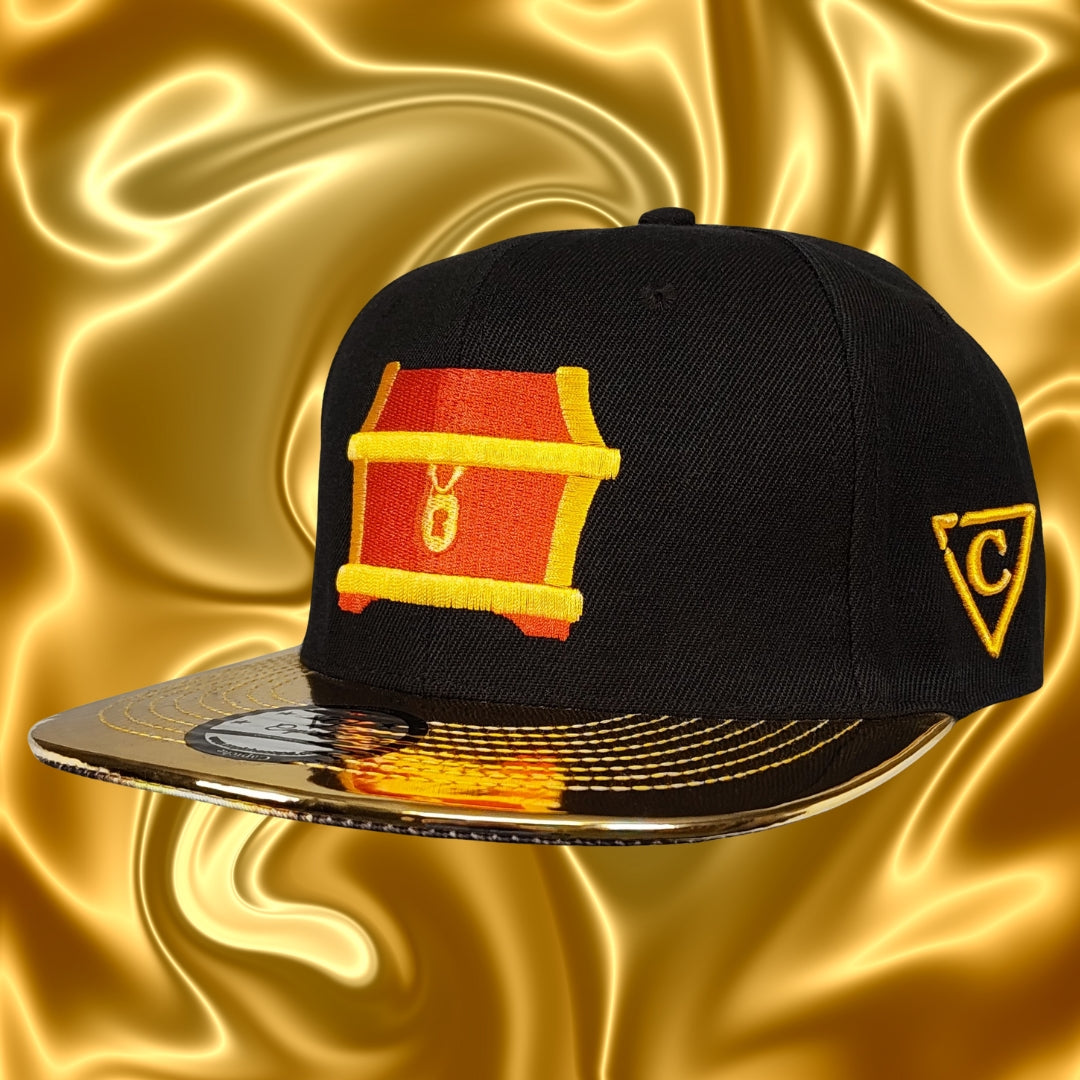 Go For Gold Snapback - Black/Gold