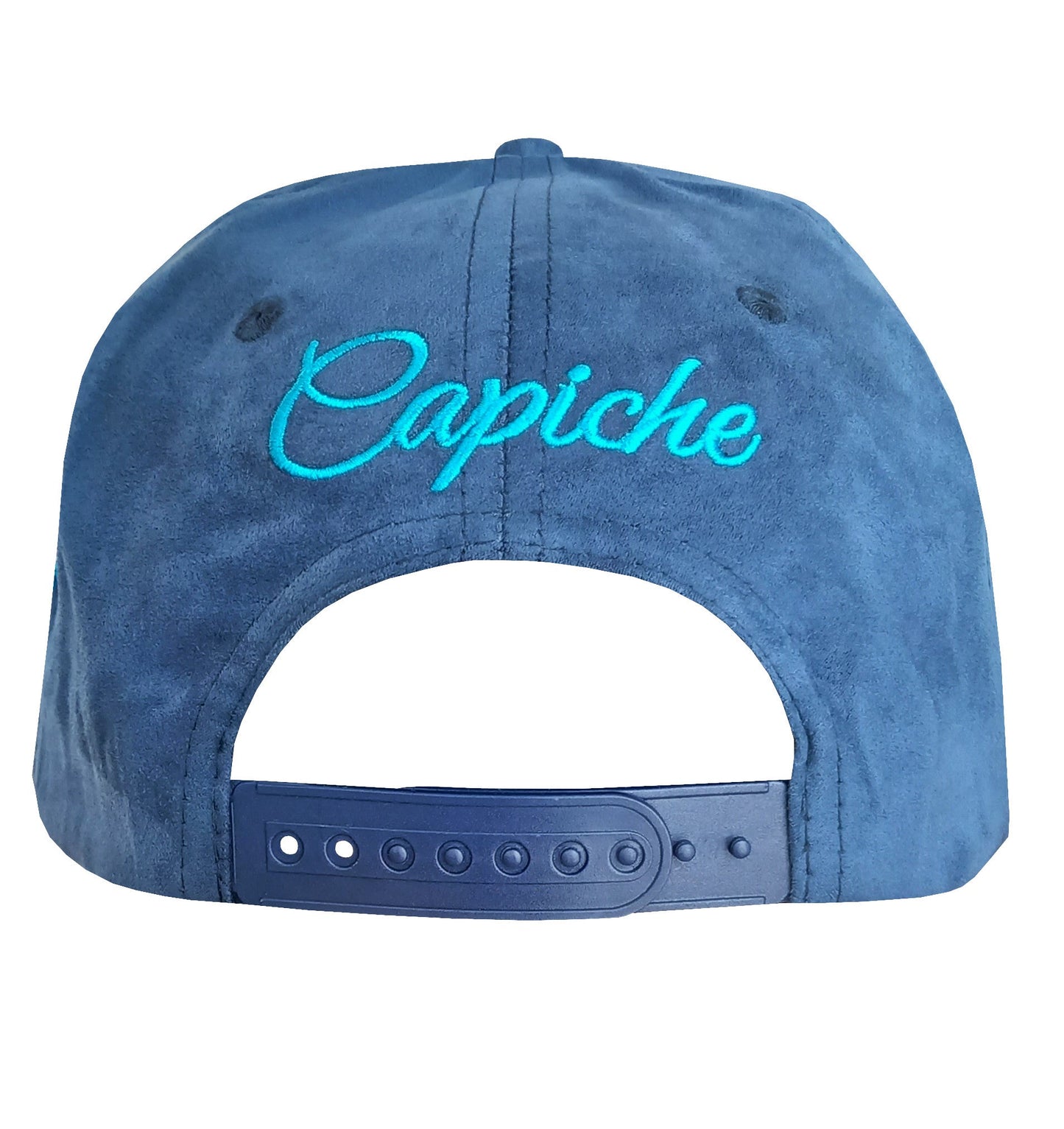 Blue Samurai Snapback - Suede/Golden Thread