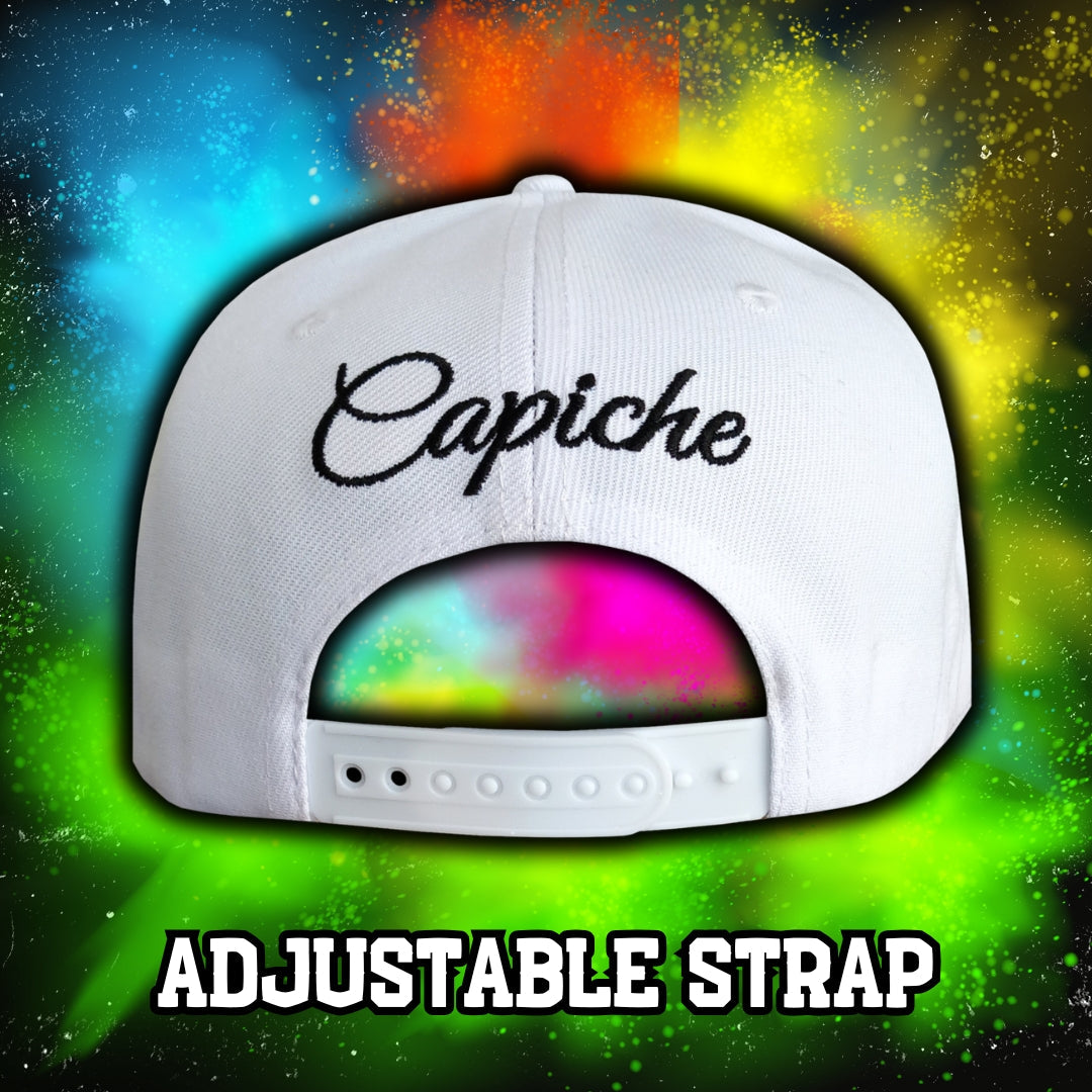 Bull Snapback - White/Black