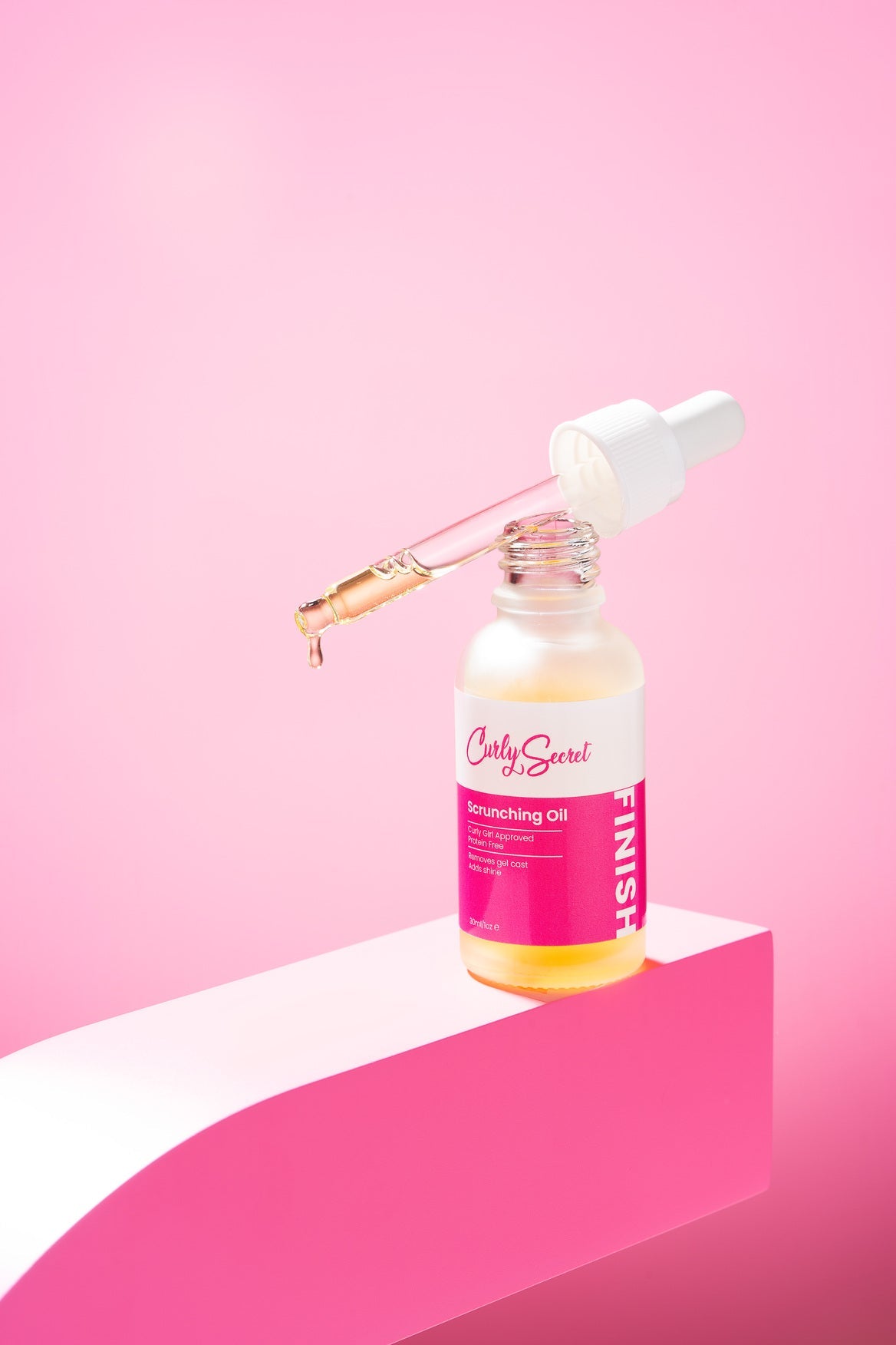 Scrunching oil