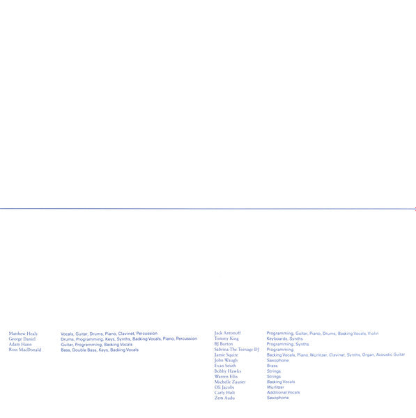 The 1975 Being Funny In A Foreign Language  Blue Liquid Limited edition