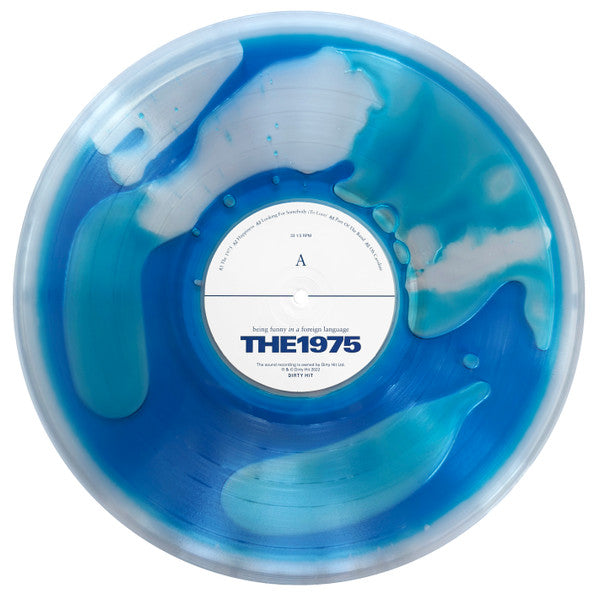The 1975 Being Funny In A Foreign Language  Blue Liquid Limited edition