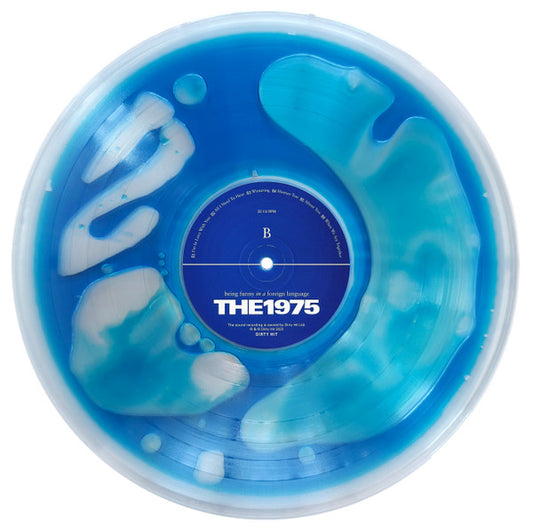 The 1975 Being Funny In A Foreign Language  Blue Liquid Limited edition