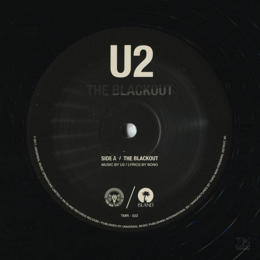 U2 12" The Blackout recordstore day release