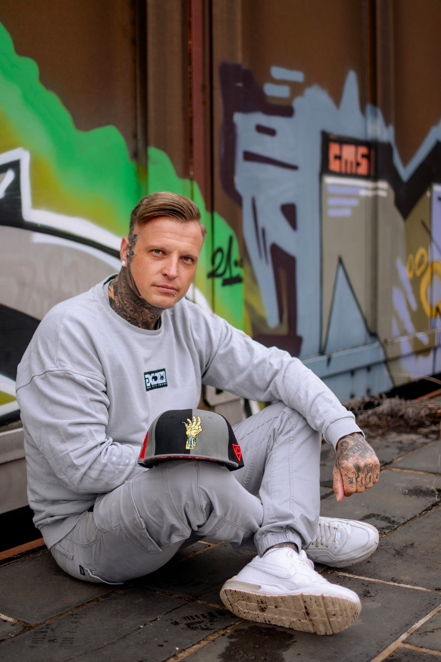 Zombie Killer Snapback - 50/50 Grey/Black