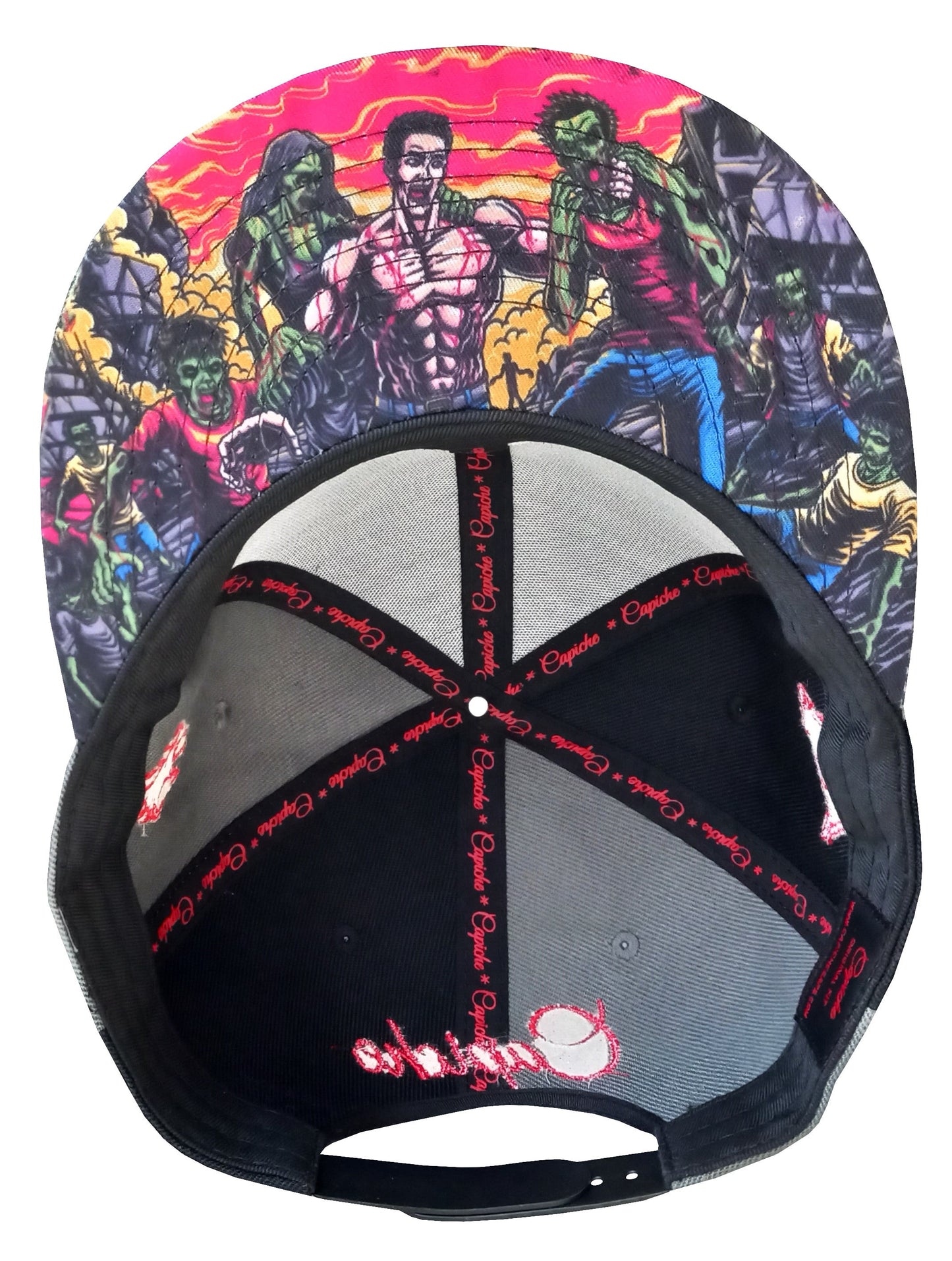 Zombie Killer Snapback - 50/50 Grey/Black