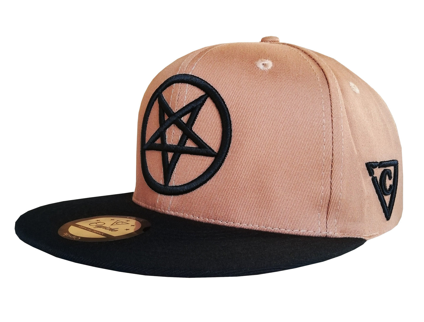 Cursed Priest Snapback - Light Brown