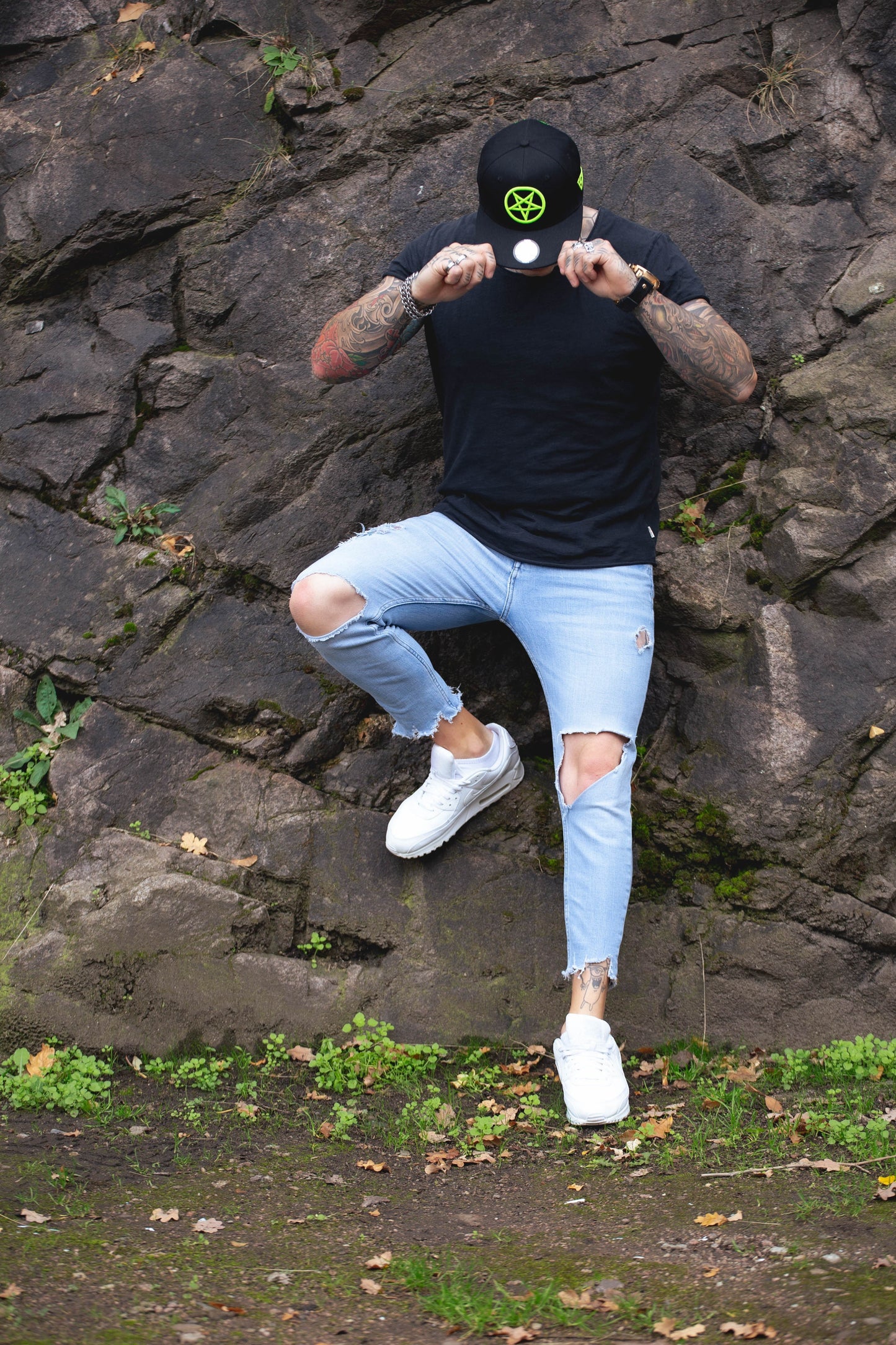 Cursed Nurse Snapback - Black