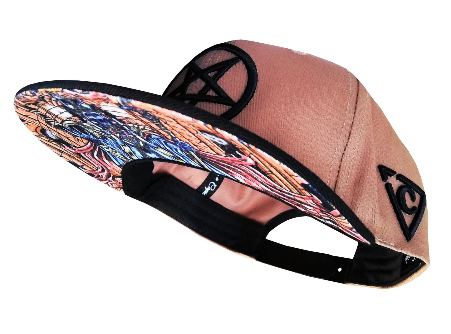 Cursed Priest Snapback - Light Brown