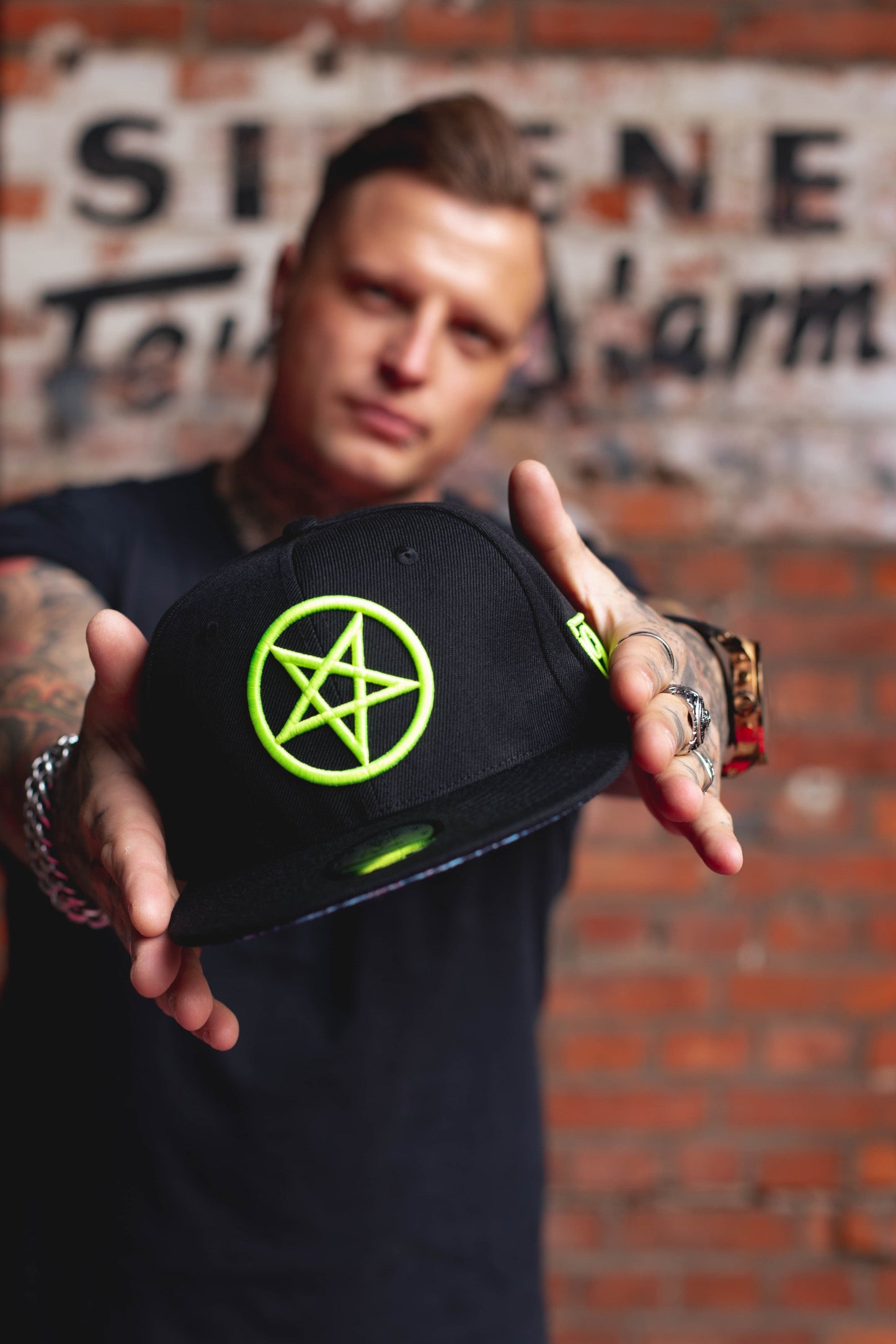 Cursed Nurse Snapback - Black