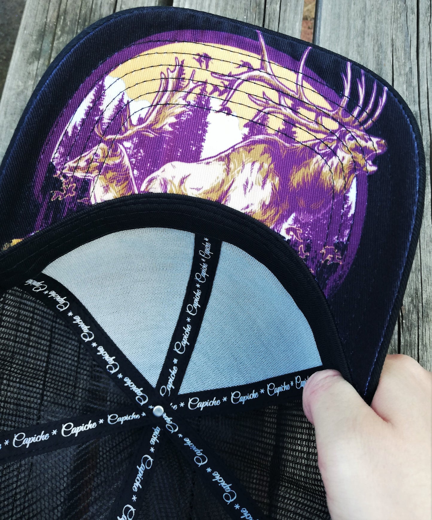 Wildlife Trucker Cap - Black