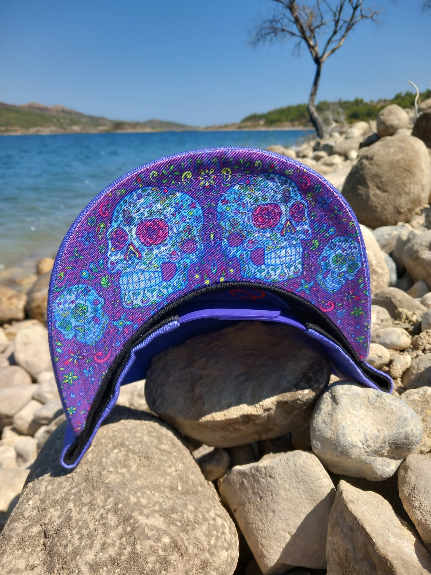 Day Of The Dead 1 Snapback - Purple